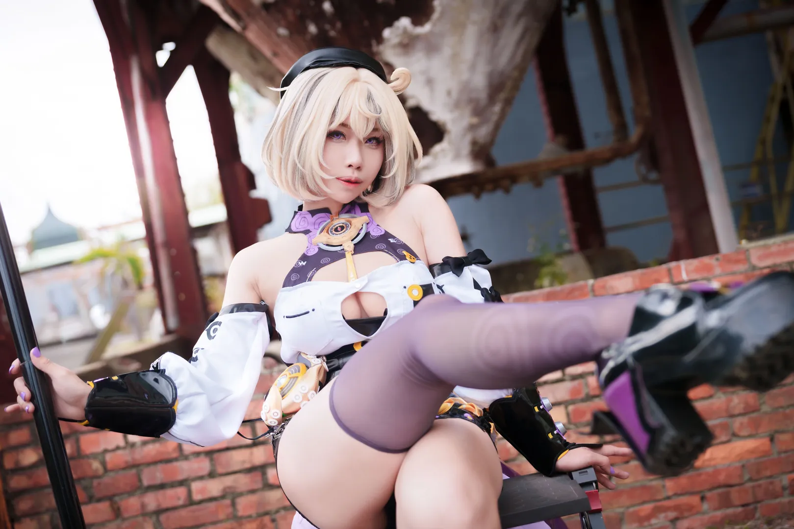 绝区零, 二次元, cosplay, 伊德海莉cos, 工业风摄影 - 第2张