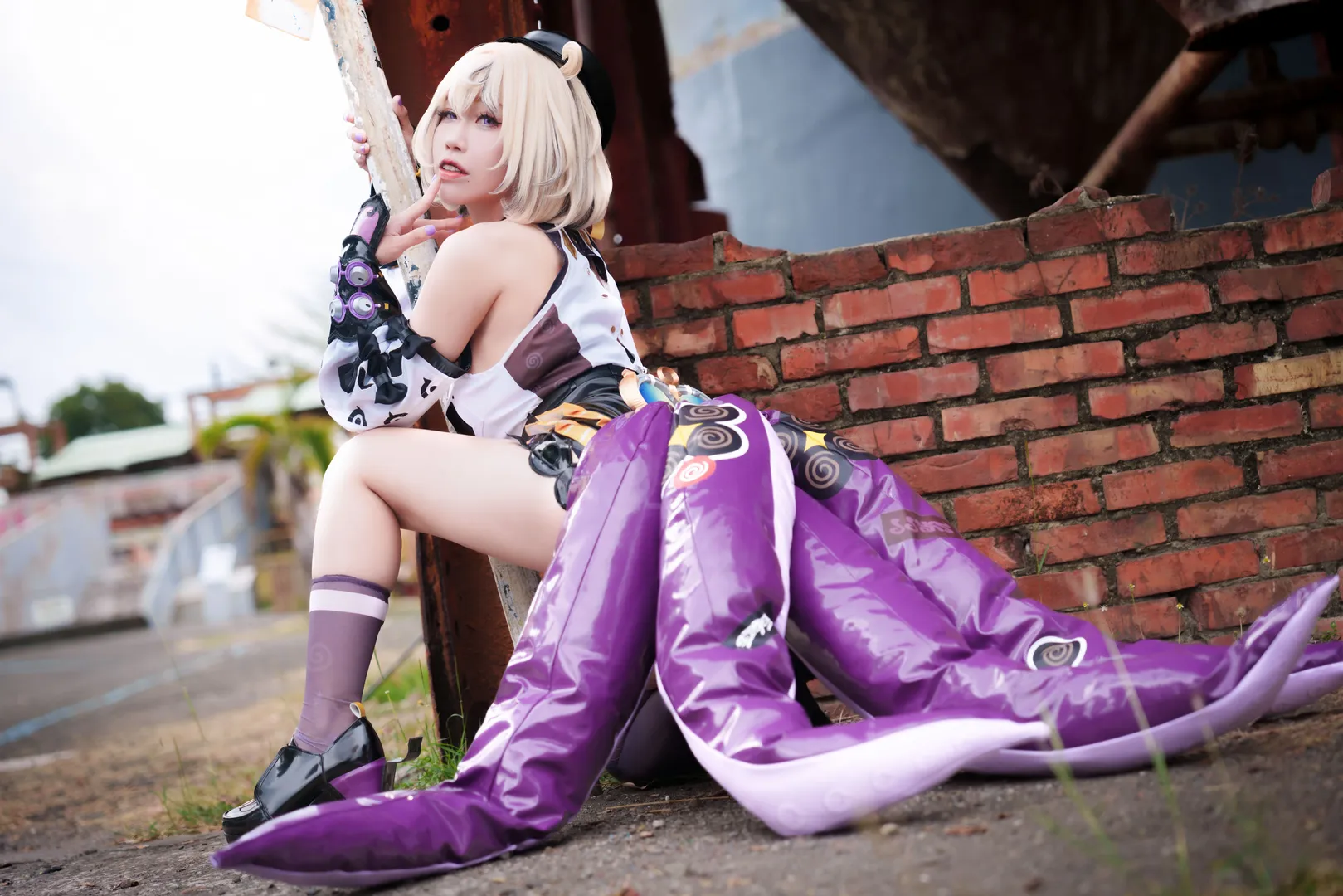 绝区零, 二次元, cosplay, 伊德海莉cos, 工业风摄影 - 第4张