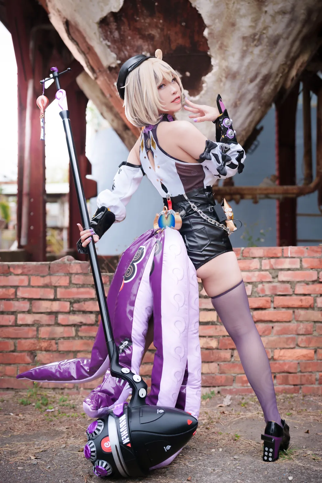 绝区零, 二次元, cosplay, 伊德海莉cos, 工业风摄影 - 第5张