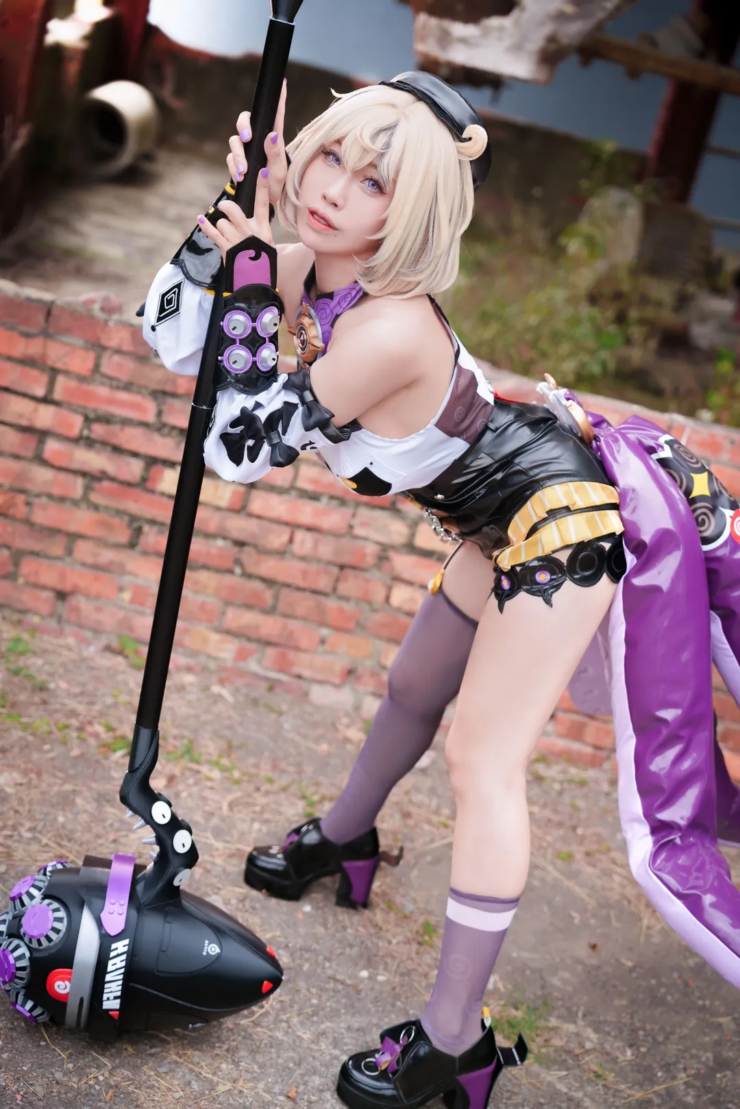 绝区零, 二次元, cosplay, 伊德海莉cos, 工业风摄影 - 第7张
