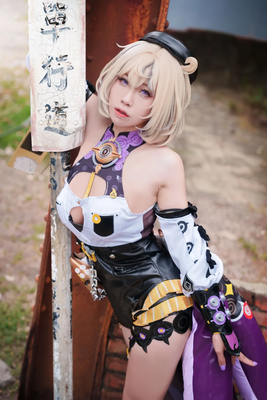 绝区零, 二次元, cosplay, 伊德海莉cos, 工业风摄影 - 第8张