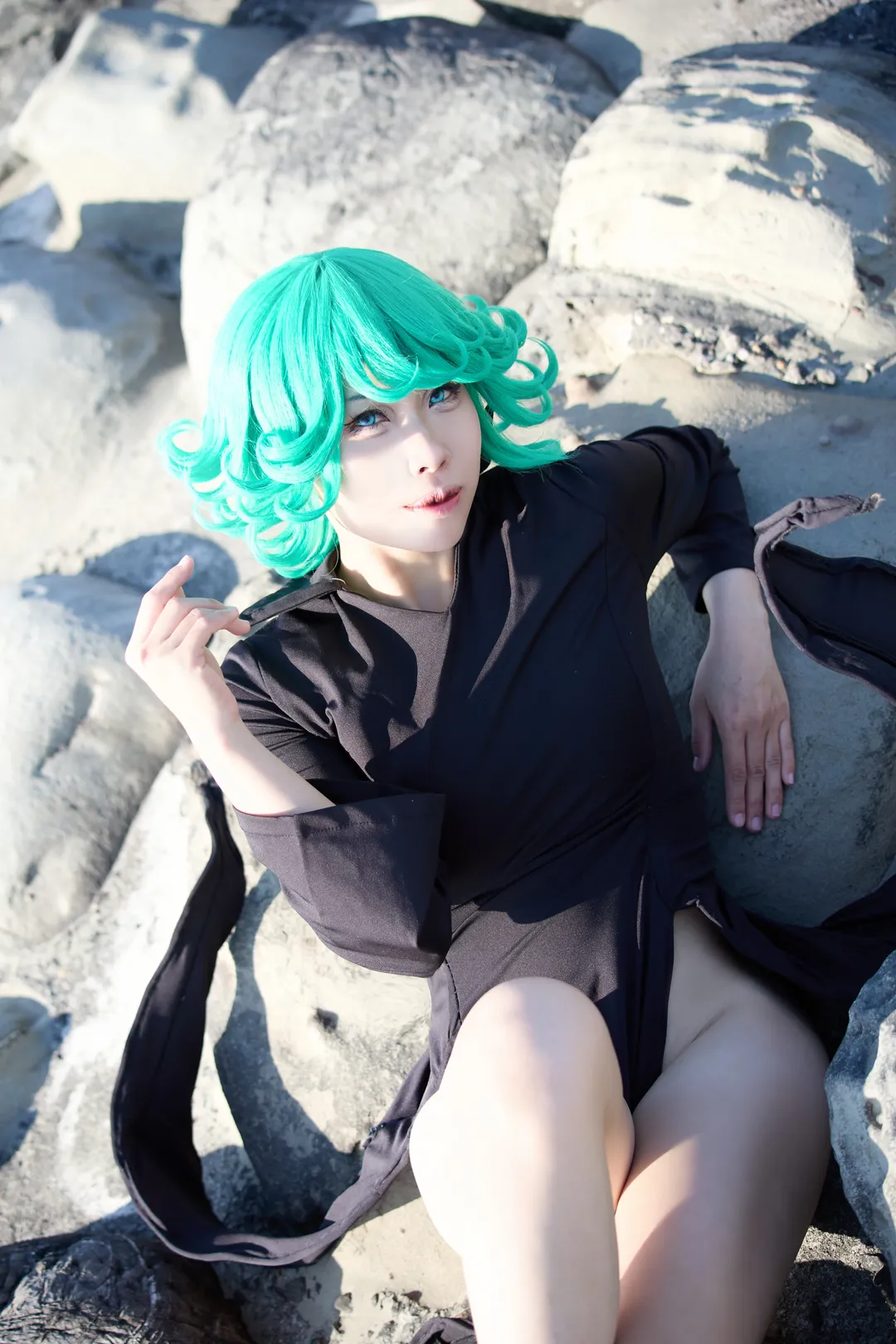 龙卷cos, 一拳超人, cosplay摄影, 战栗龙卷, tatsumaki - 第11张