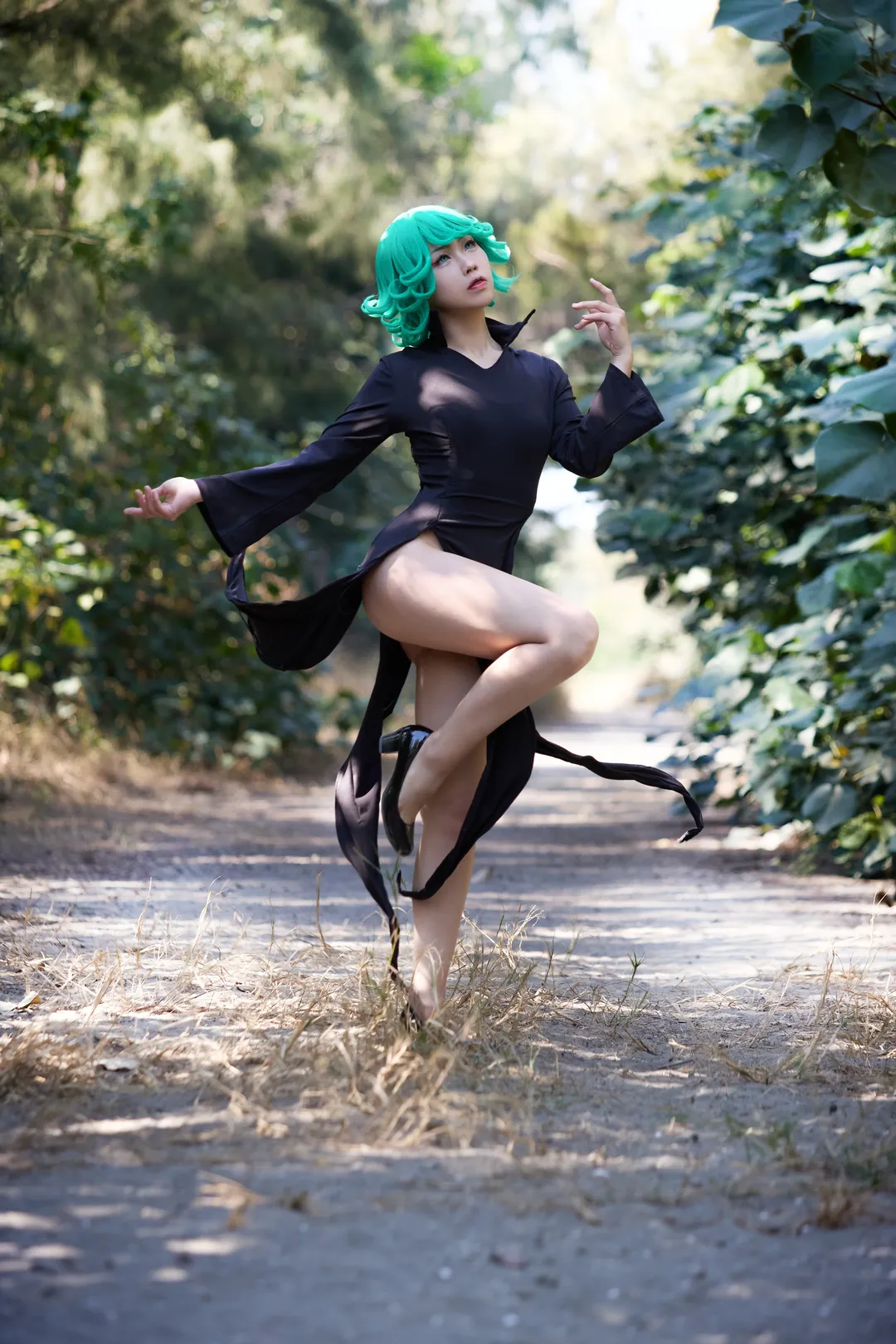 龙卷cos, 一拳超人, cosplay摄影, 战栗龙卷, tatsumaki - 第15张