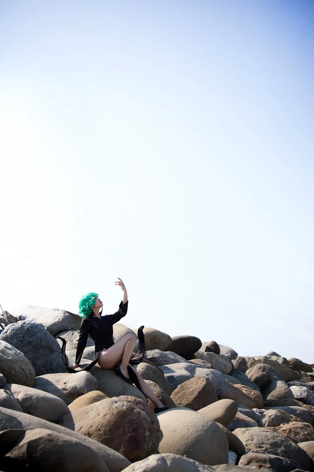 龙卷cos, 一拳超人, cosplay摄影, 战栗龙卷, tatsumaki - 第4张