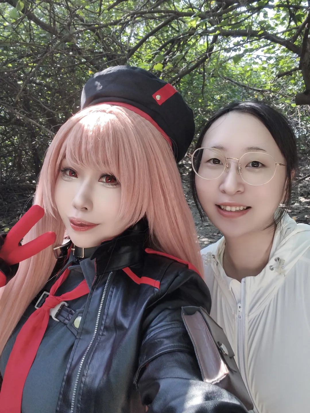 胜利女神妮姬, 拉毗cos, 皮衣穿搭, 外拍日常, 高温拍摄 - 第3张