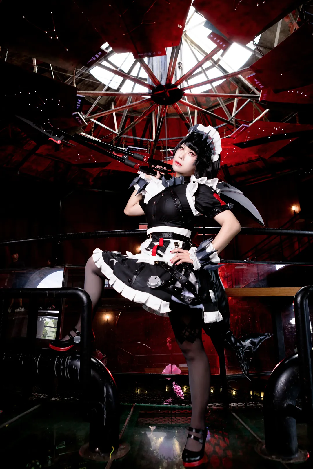 绝区零, 艾莲乔cos, 工业风摄影, cosplay日常, 战术女仆