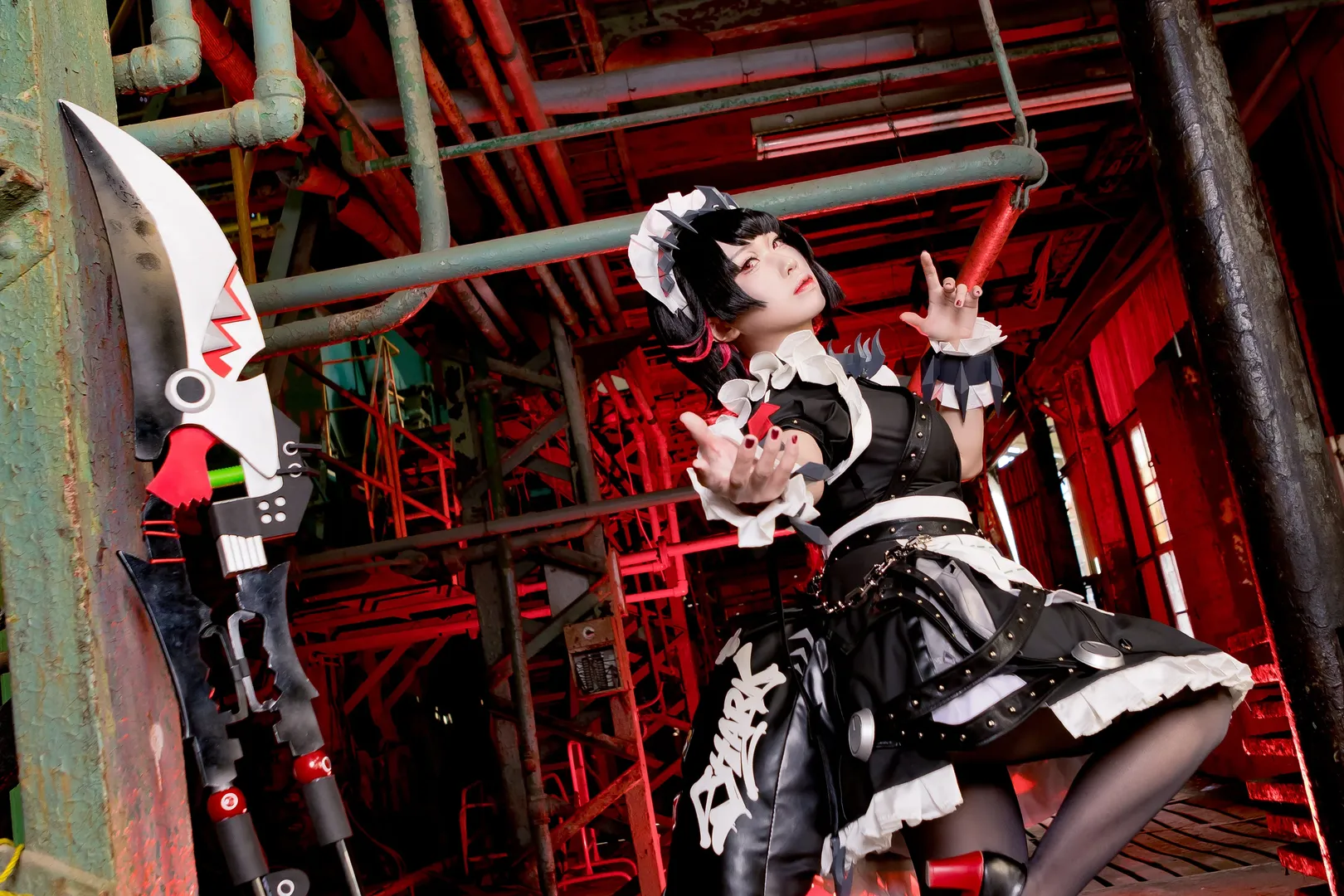 绝区零, 艾莲乔cos, 工业风摄影, cosplay日常, 战术女仆 - 第10张