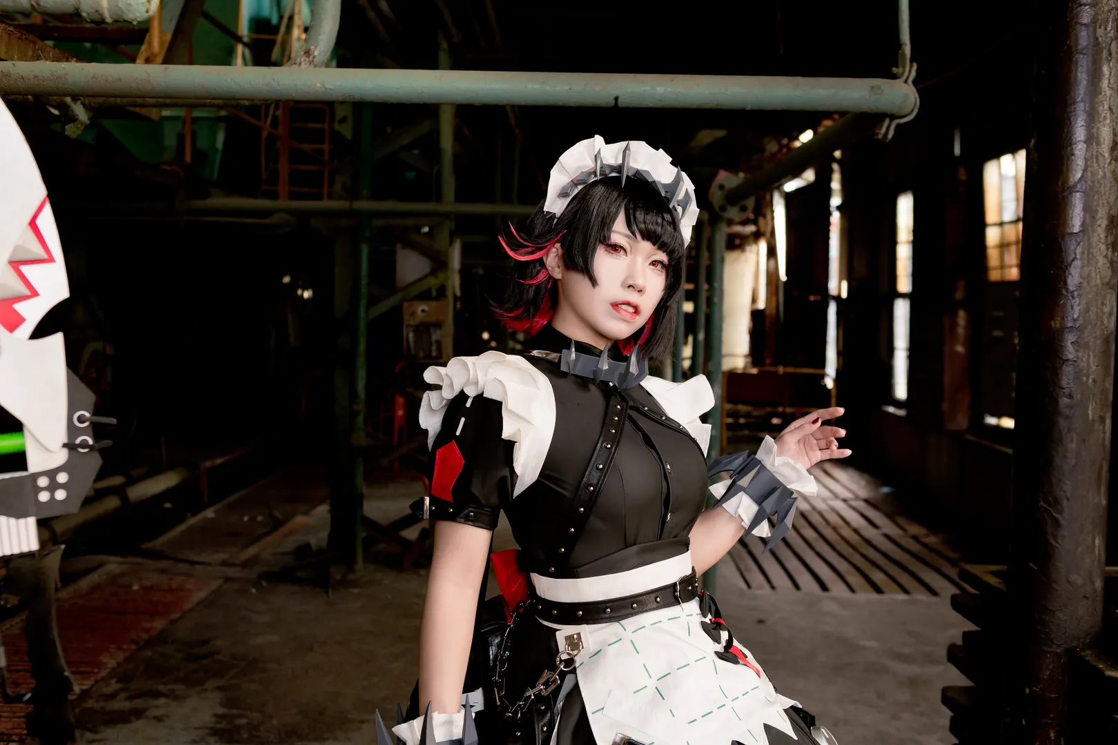绝区零, 艾莲乔cos, 工业风摄影, cosplay日常, 战术女仆 - 第13张