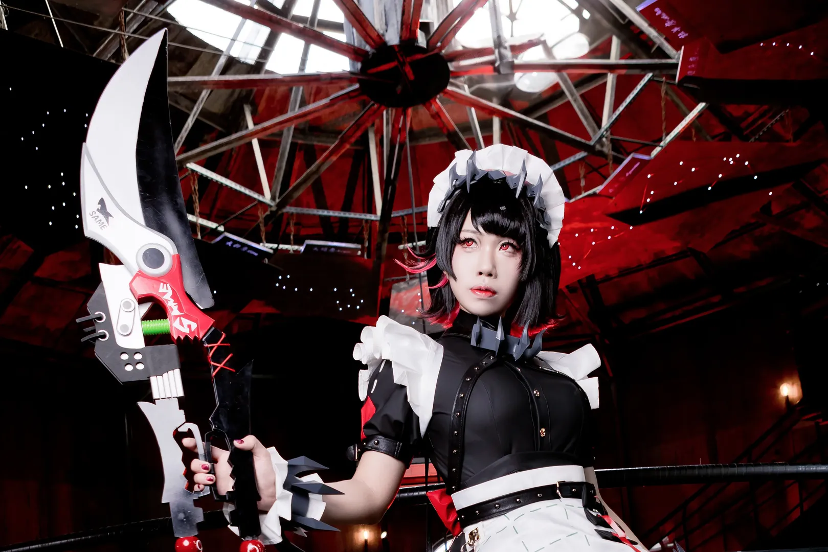绝区零, 艾莲乔cos, 工业风摄影, cosplay日常, 战术女仆 - 第14张