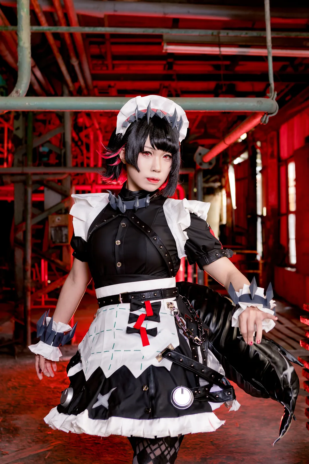 绝区零, 艾莲乔cos, 工业风摄影, cosplay日常, 战术女仆 - 第4张