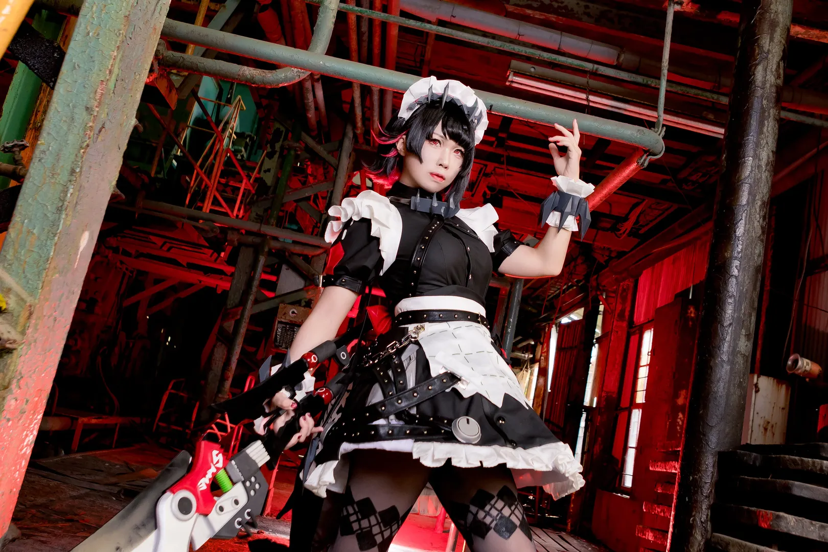 绝区零, 艾莲乔cos, 工业风摄影, cosplay日常, 战术女仆 - 第8张