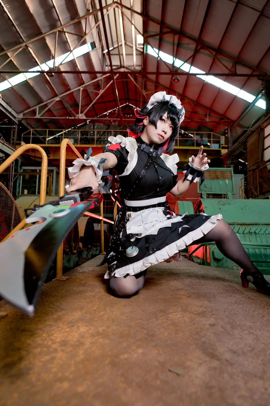 绝区零, 艾莲乔cos, 工业风摄影, cosplay日常, 战术女仆 - 第9张