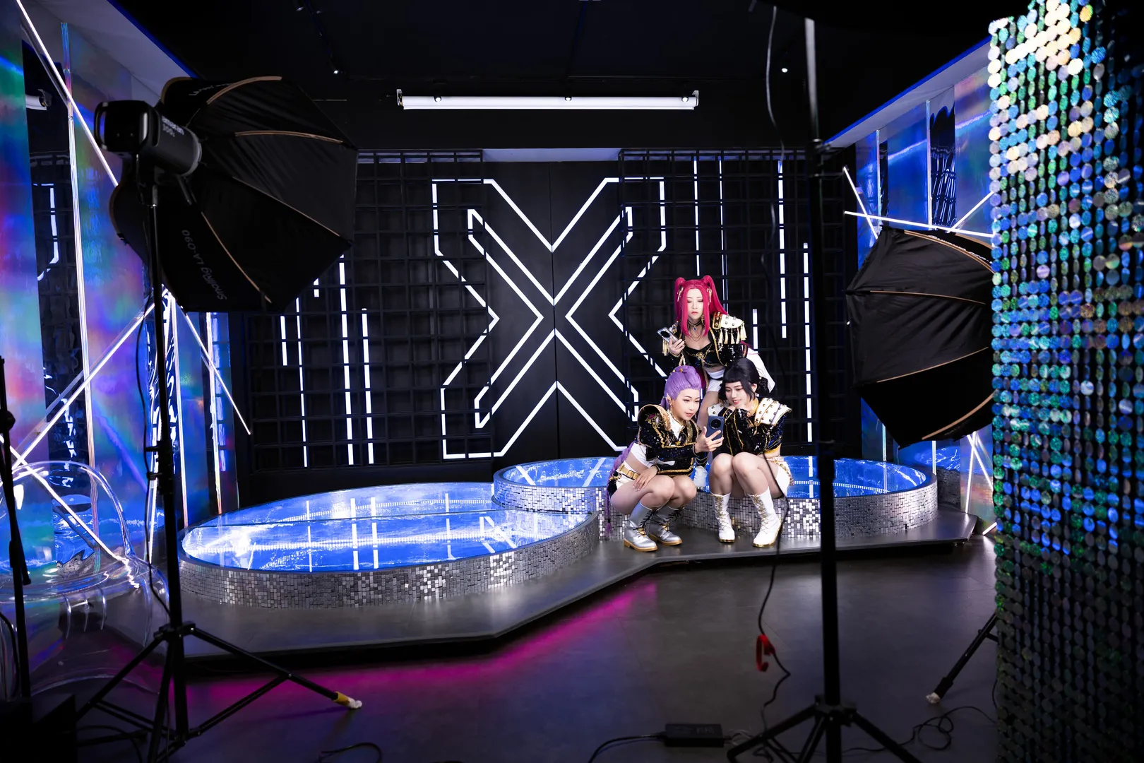 舞台cosplay, 鲁米cos, 猎魔女团, 米拉, 佐伊 - 第11张