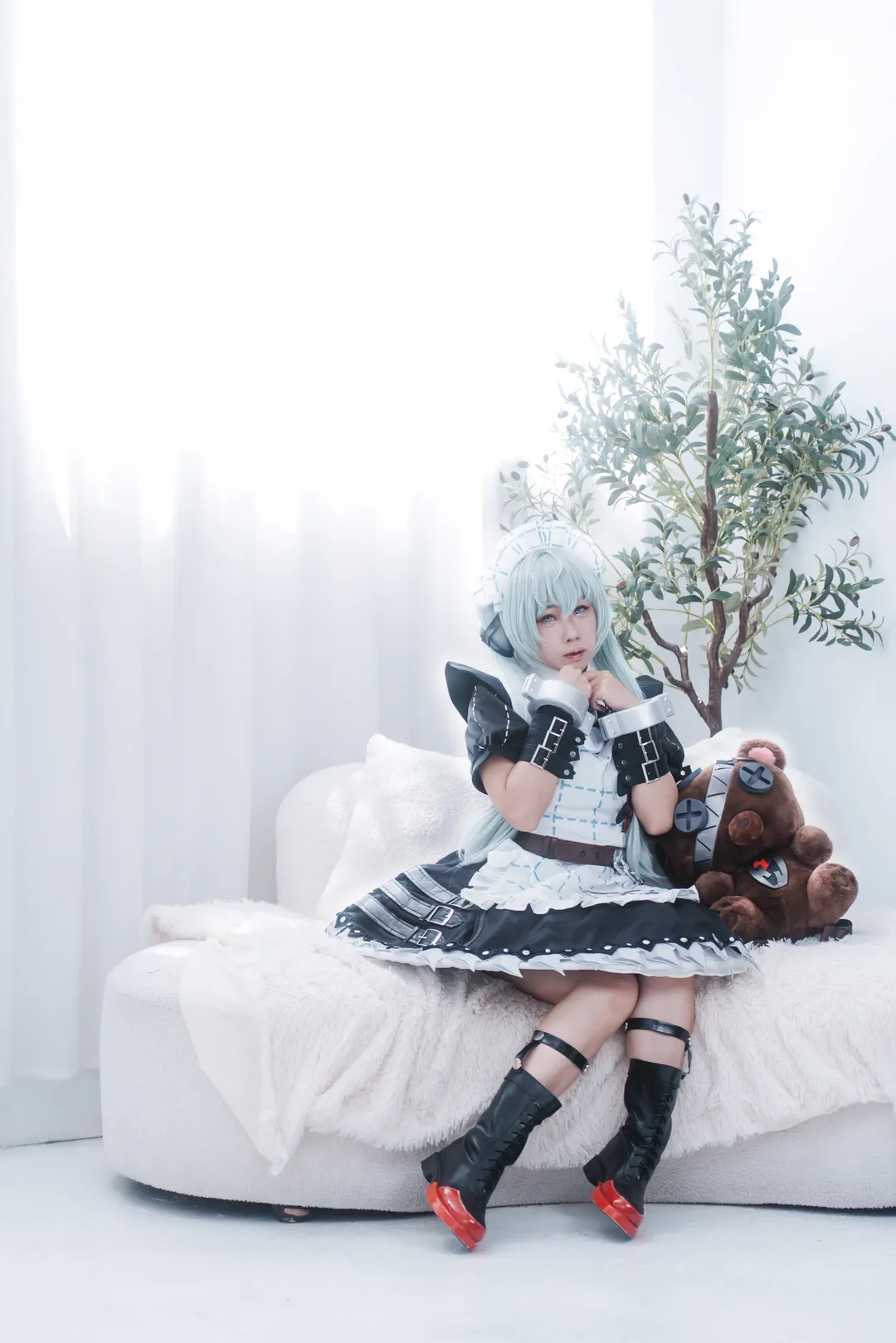 ゼンレスゾーンゼロ, コスプレ, メイド服, カリン コスプレ, コリン - 4枚目