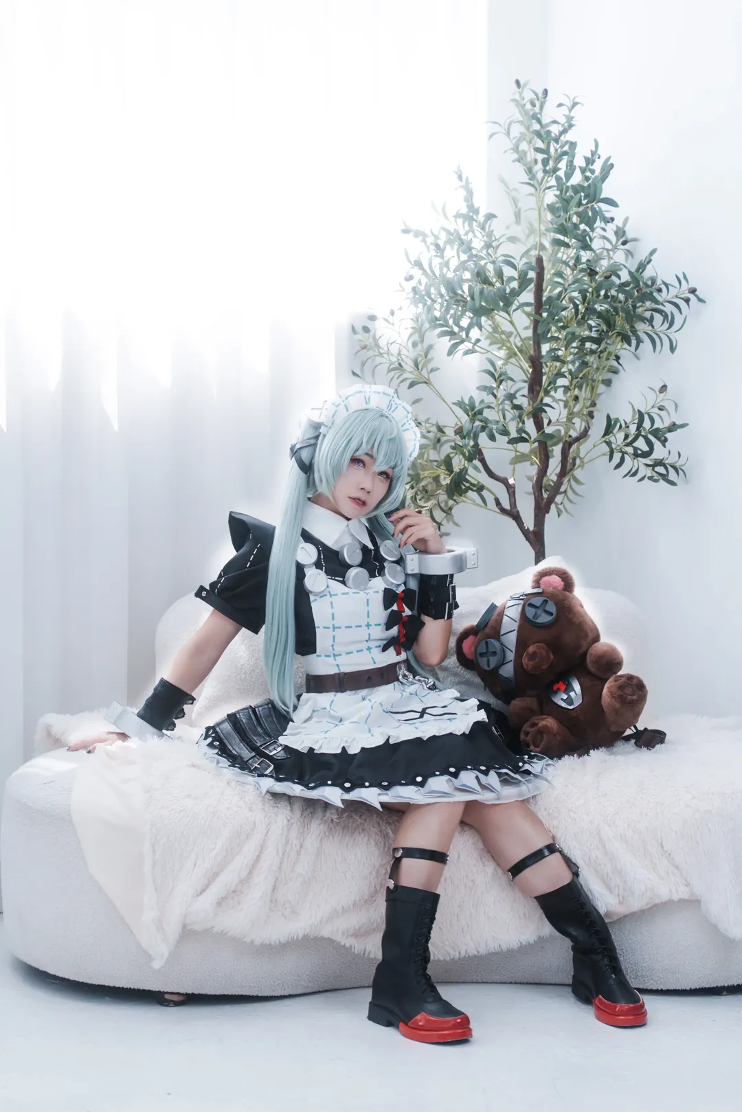 ゼンレスゾーンゼロ, コスプレ, メイド服, カリン コスプレ, コリン - 8枚目
