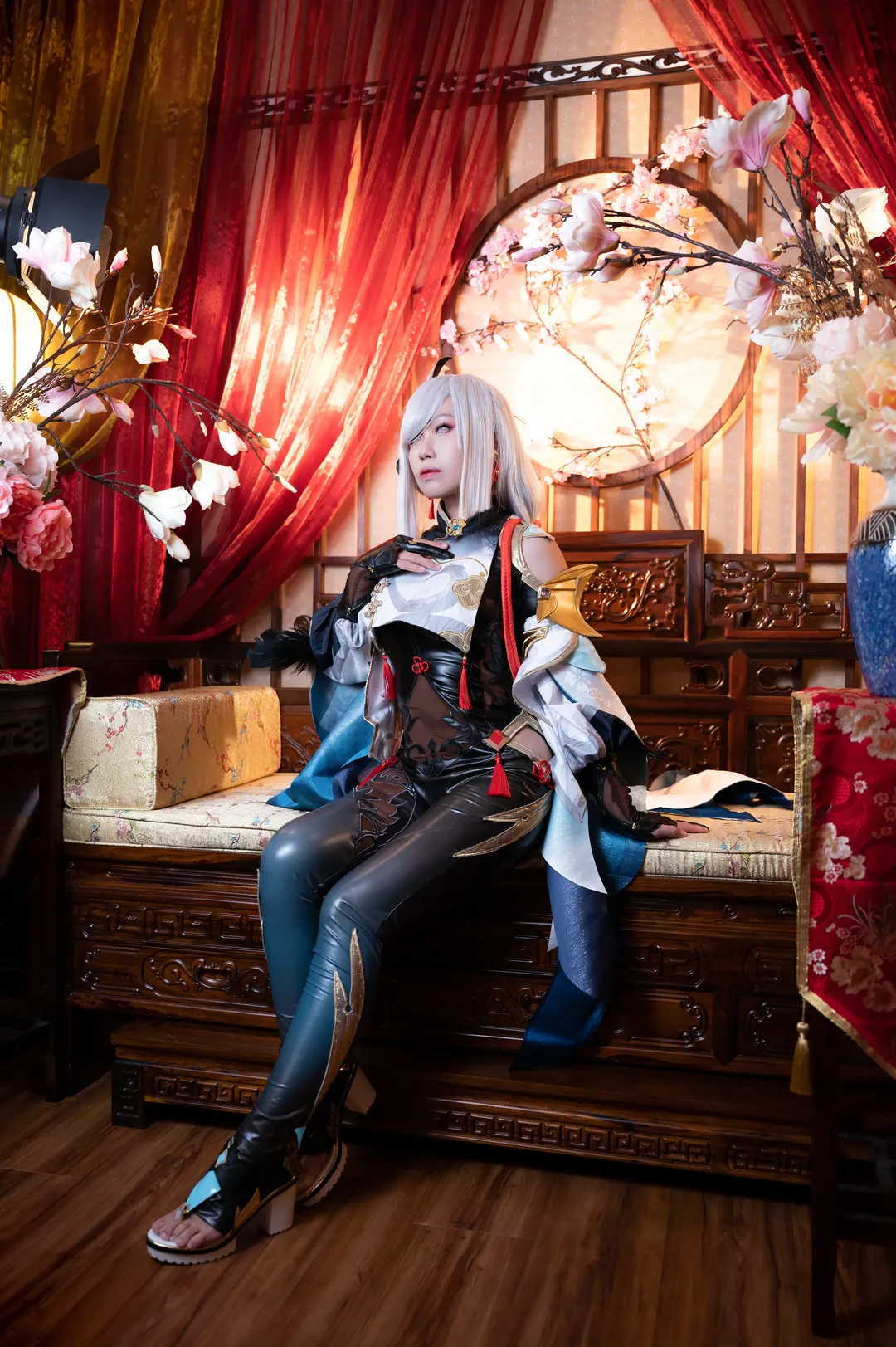 原神, cosplay, 申鹤cos, 国风cosplay, 申鹤新衣装