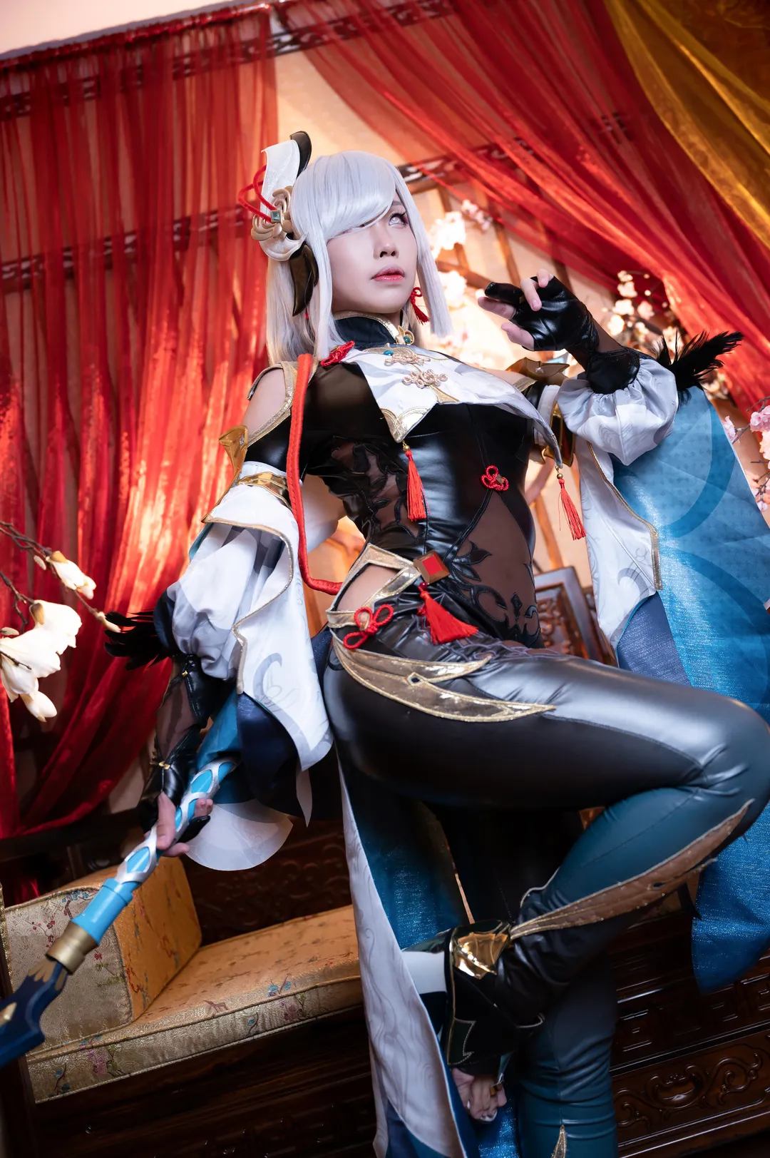 原神, cosplay, 申鹤cos, 国风cosplay, 申鹤新衣装 - 第3张