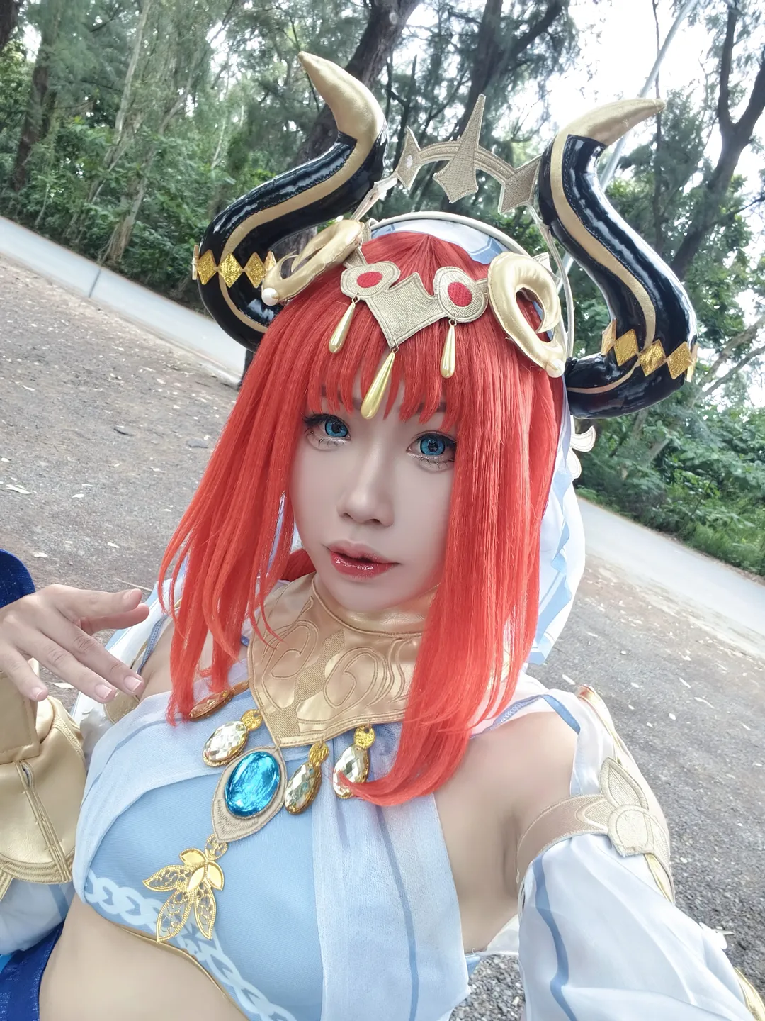 角色扮演, 原神, 二次元摄影, 妮露cos, 海边cos - 第2张