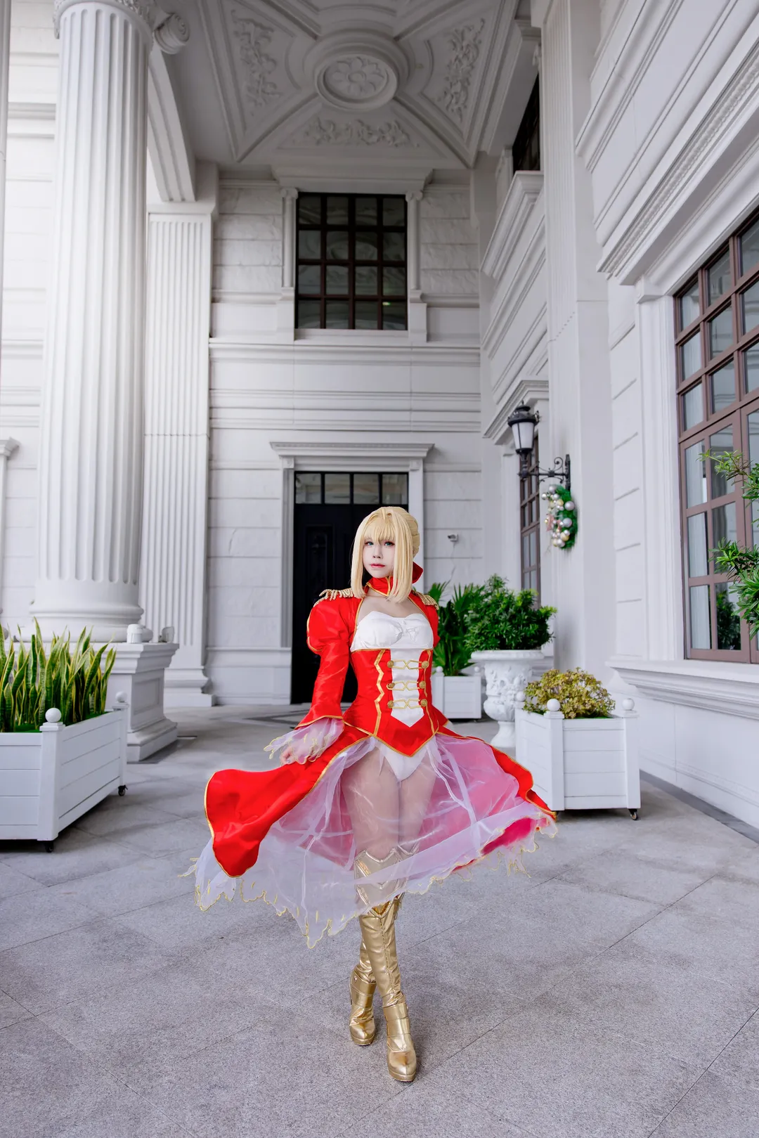 Fate, 尼禄cos, cosplay摄影, FGOcosplay, 尼禄克劳狄乌斯cos - 第11张