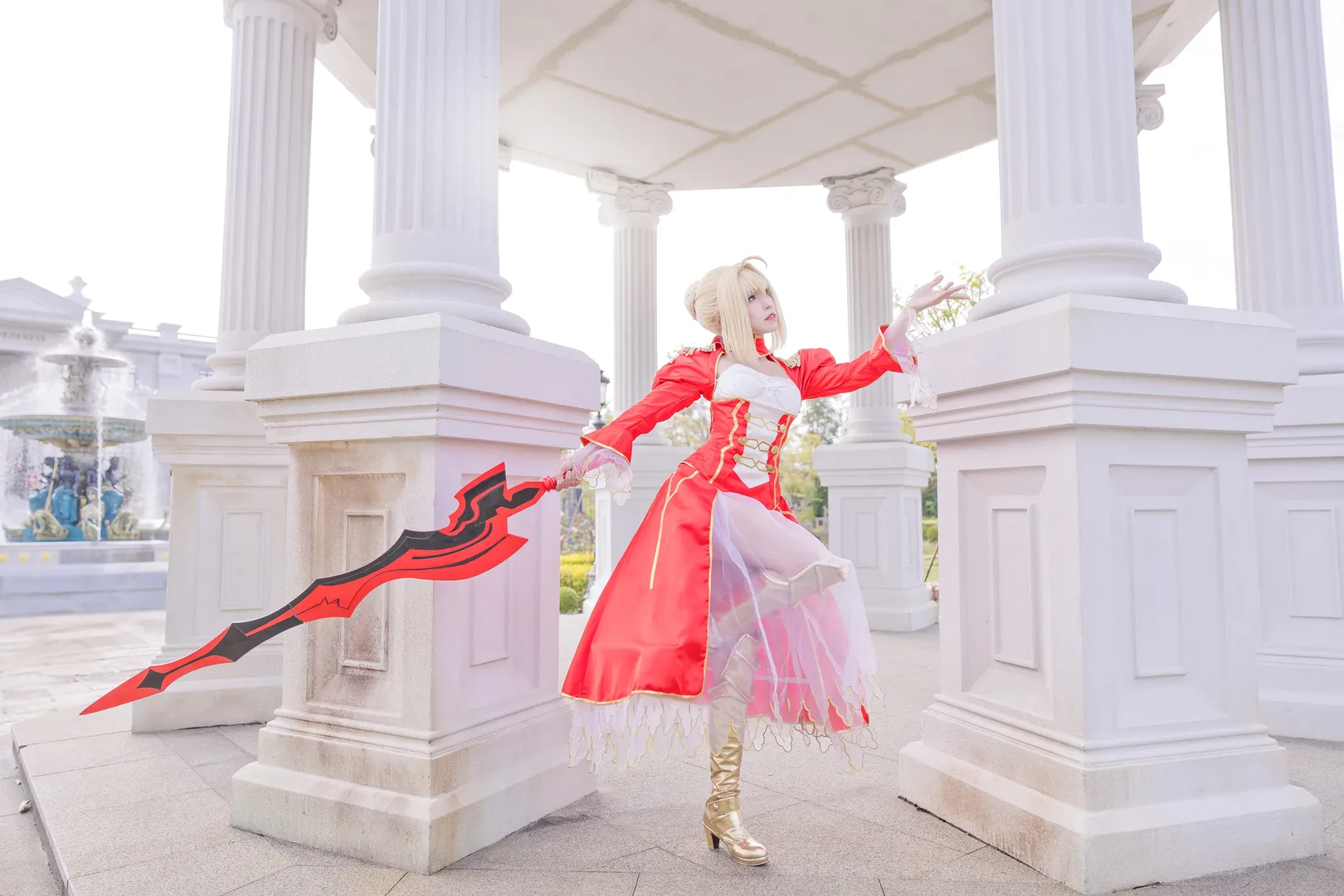 Fate, 尼禄cos, cosplay摄影, FGOcosplay, 尼禄克劳狄乌斯cos - 第3张