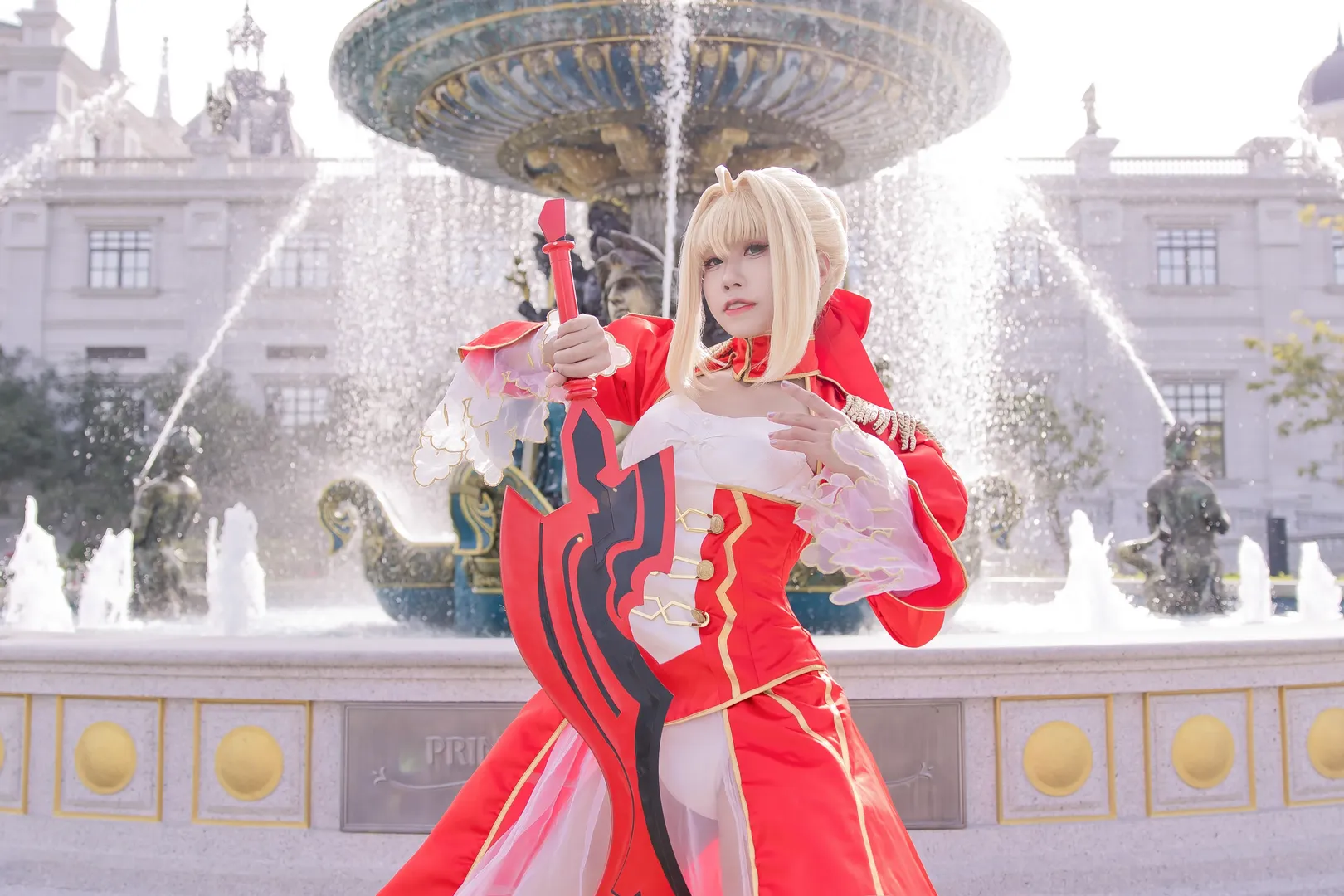 Fate, 尼禄cos, cosplay摄影, FGOcosplay, 尼禄克劳狄乌斯cos - 第4张