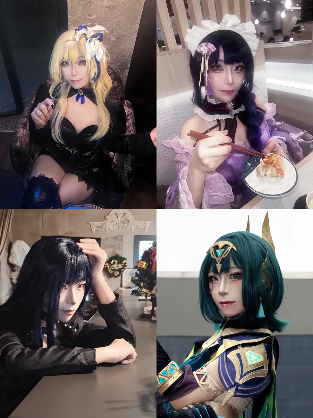 原神コスプレ, 無期迷途 コスプレ, 黒執事コスプレ, 成都相互無償撮影, ノーマルカメラ無加工