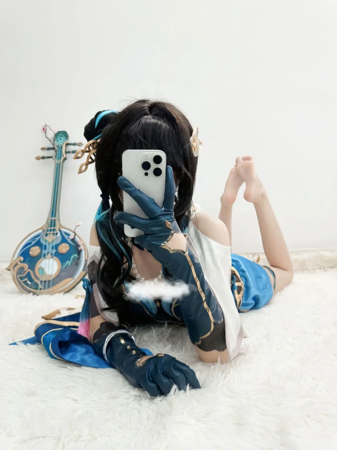 崩坏星穹铁道, 阮梅cos, cosplay日常, 国风造型, 手机自拍 - 第2张
