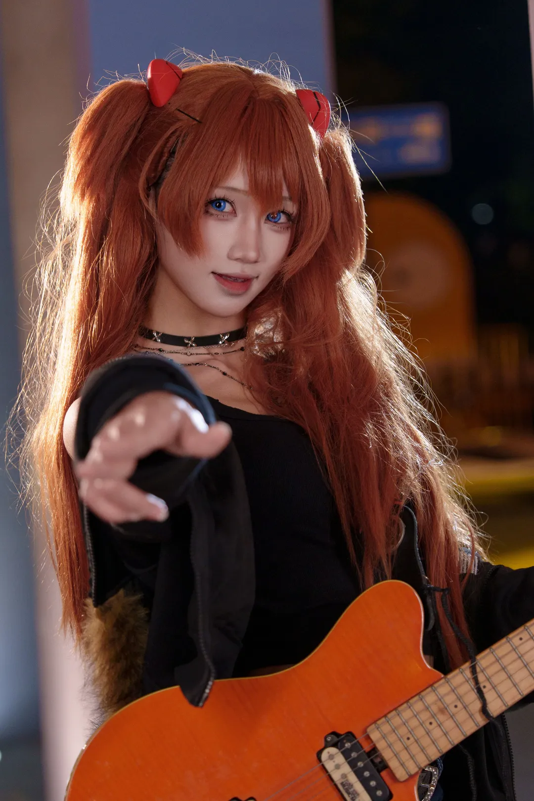 cosplay, 二次元摄影, 明日香cos, 新世纪福音战士, 私设服装 - 第4张