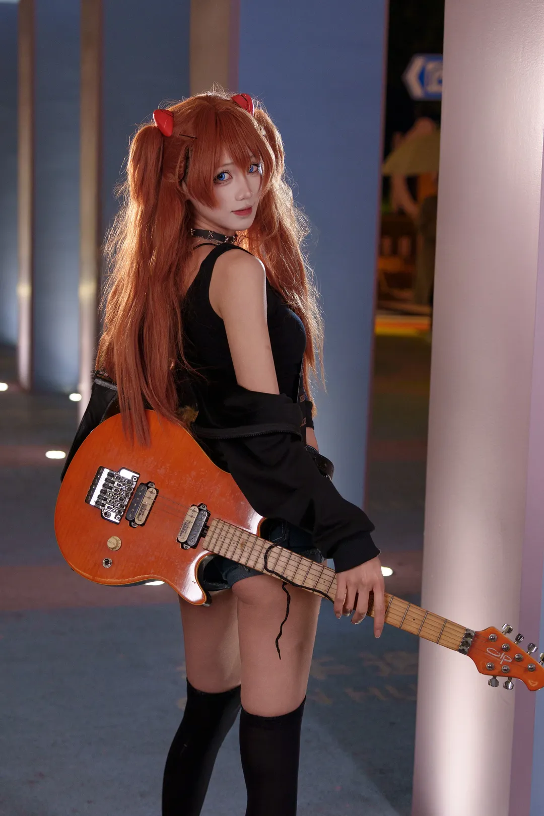 cosplay, 二次元摄影, 明日香cos, 新世纪福音战士, 私设服装 - 第6张