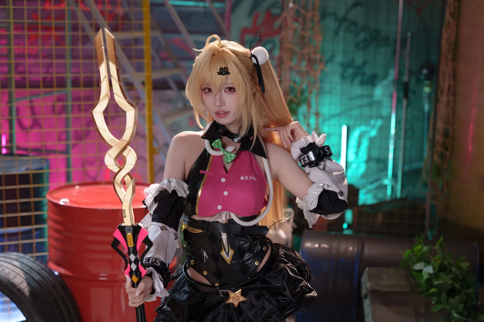 Zenless Zone Zero, Cissia Cosplay, cosplay, Anime-style photography, Industrial style cosplay - Image 1