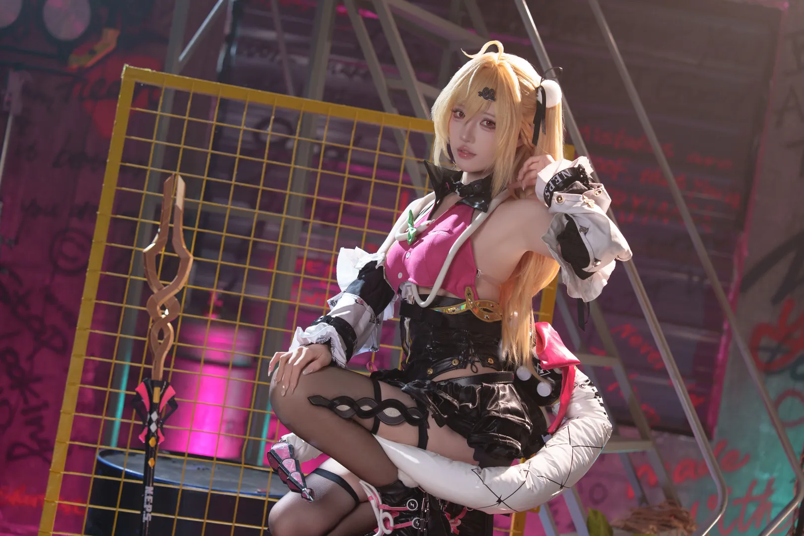 Zenless Zone Zero, Cissia Cosplay, cosplay, Anime-style photography, Industrial style cosplay - Image 4