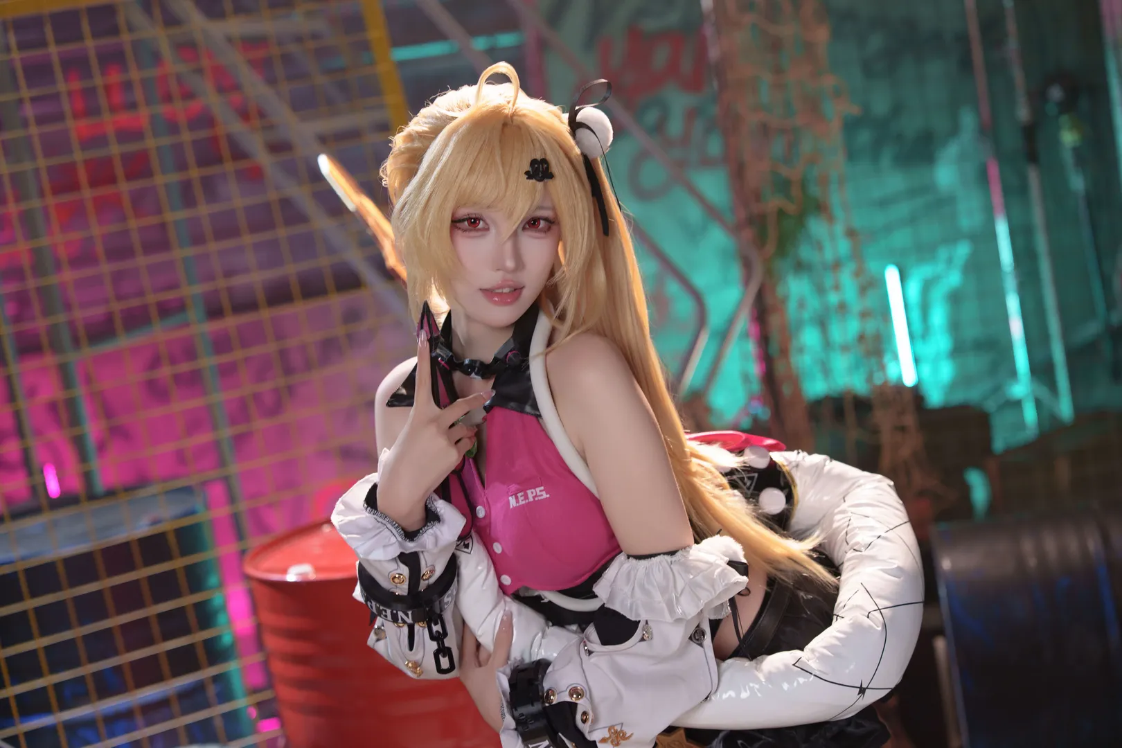 Zenless Zone Zero, Cissia Cosplay, cosplay, Anime-style photography, Industrial style cosplay - Image 5