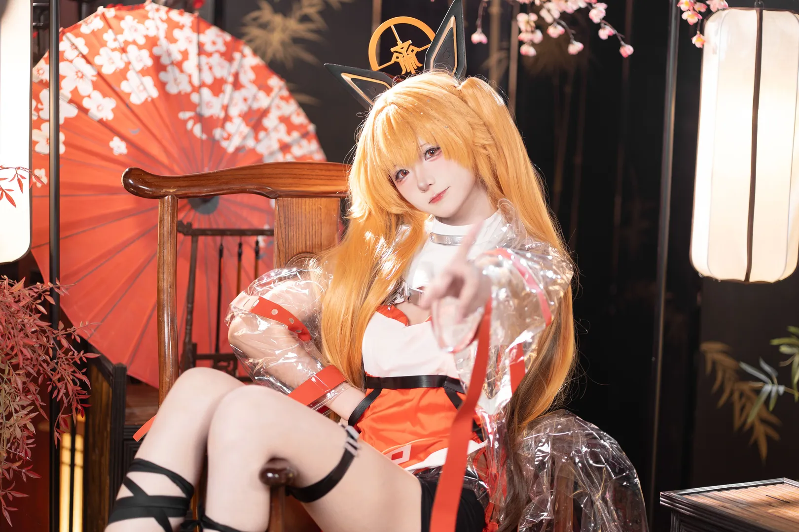 二次元摄影, 狐妖, 胜利女神, 婴宁cos, 小狐仙 - 第4张