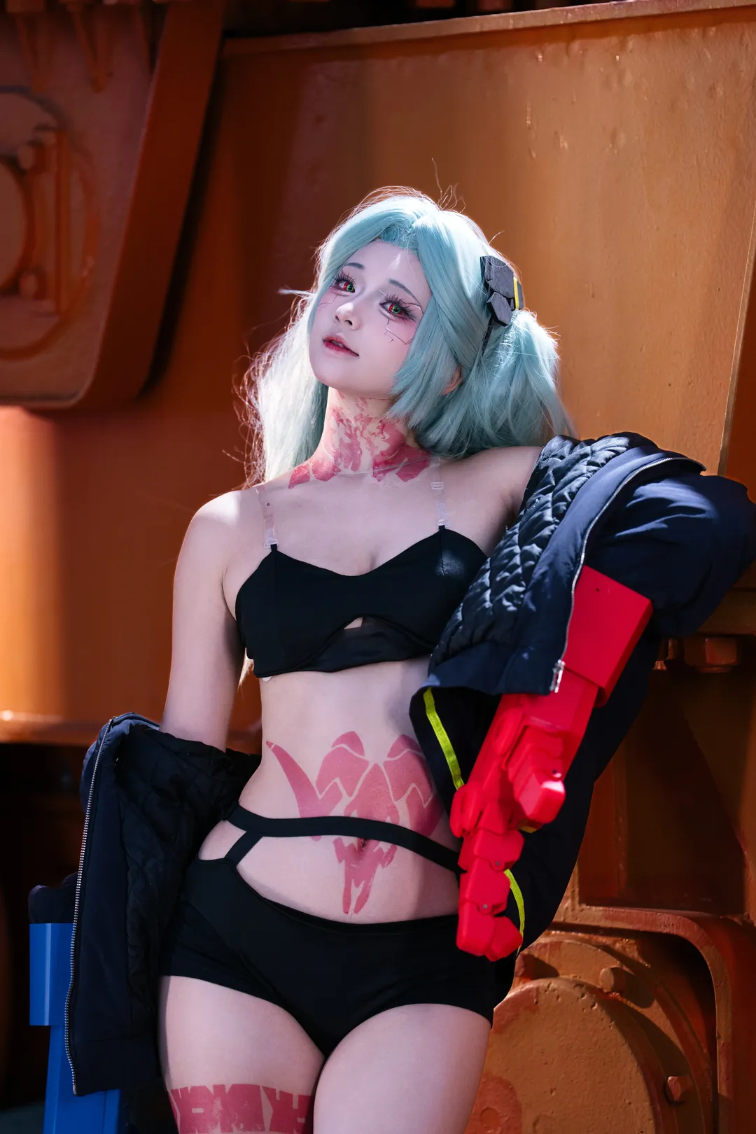 cosplay, 二次元攝影, 賽博朋克風, 賽博朋克邊緣行者, 麗貝卡cos - 第2張