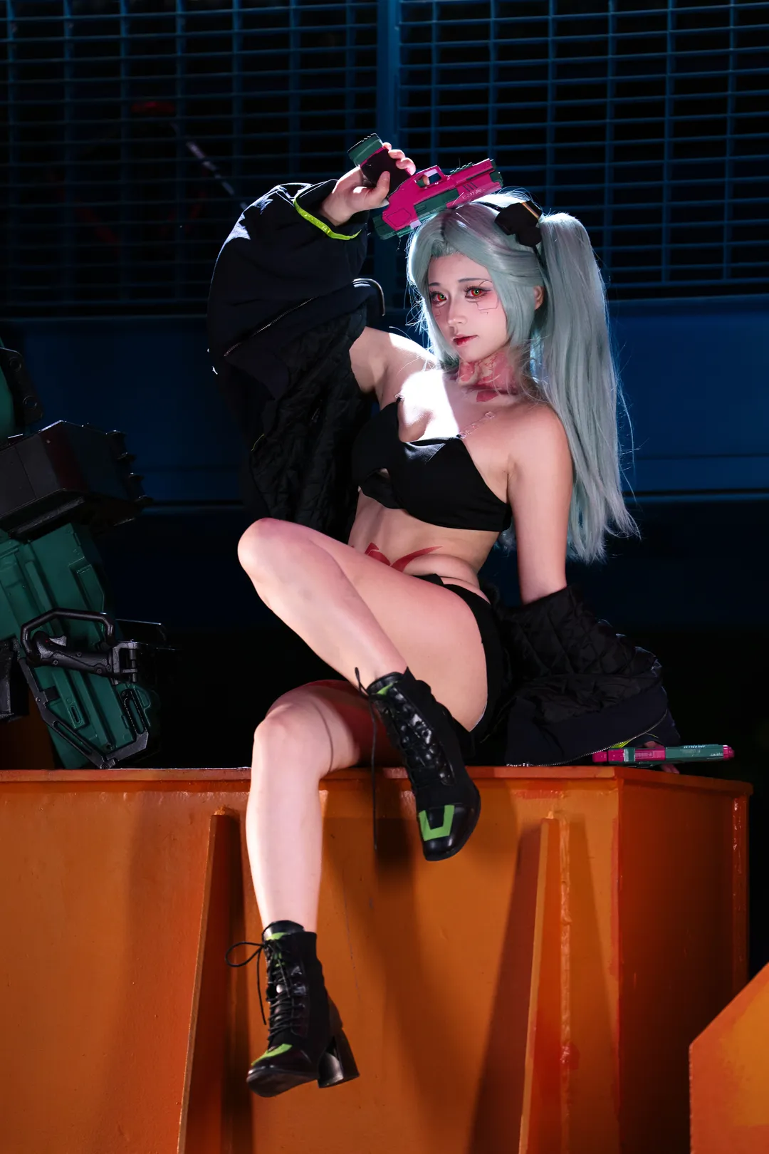 cosplay, 二次元攝影, 賽博朋克風, 賽博朋克邊緣行者, 麗貝卡cos - 第5張