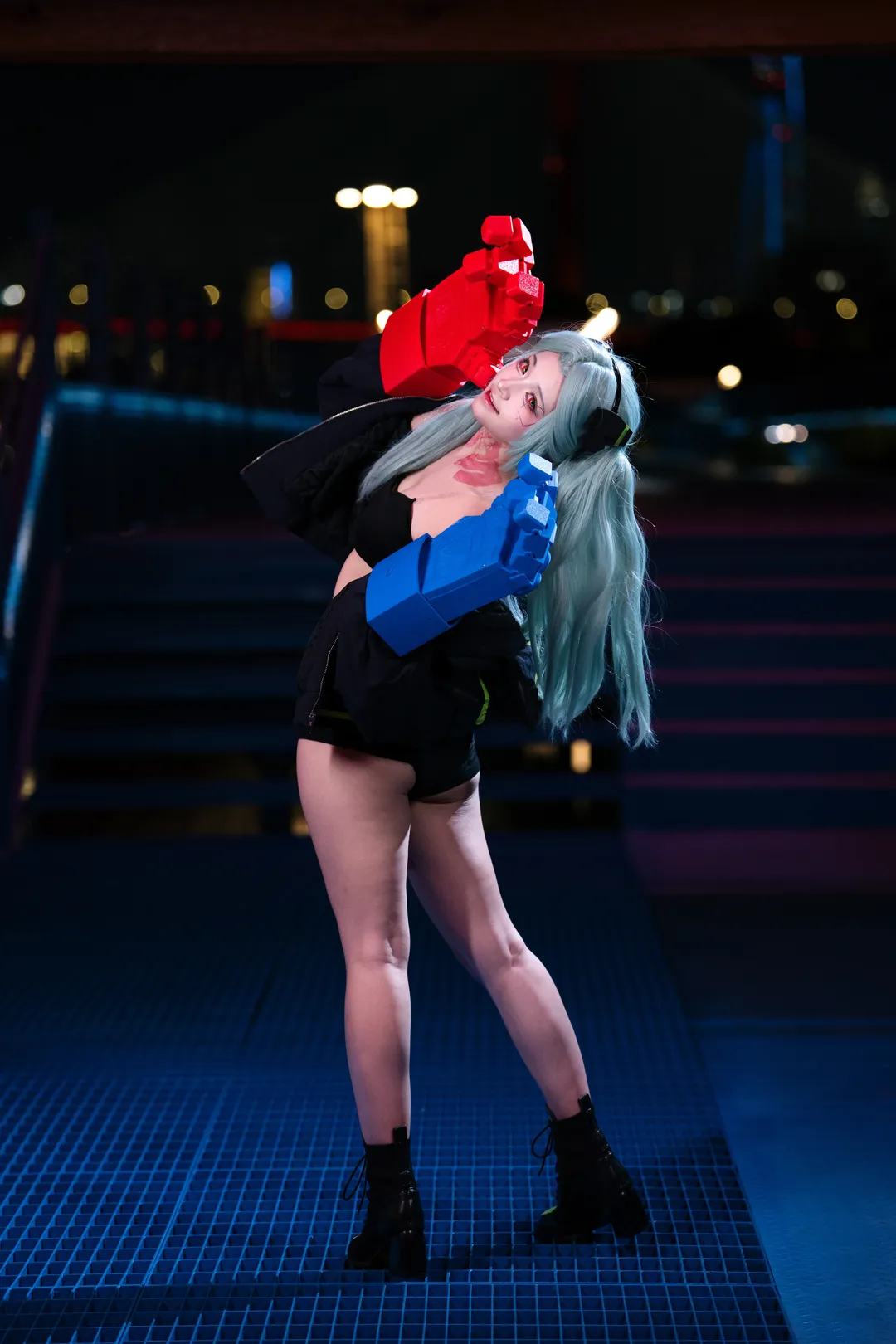 cosplay, 二次元攝影, 賽博朋克風, 賽博朋克邊緣行者, 麗貝卡cos - 第8張