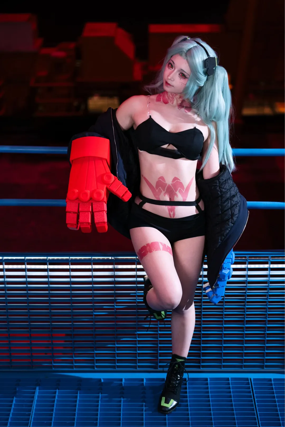 动漫cos, 赛博朋克cos, 赛博朋克边缘行者, 还原向cosplay, 丽贝卡cos - 第11张