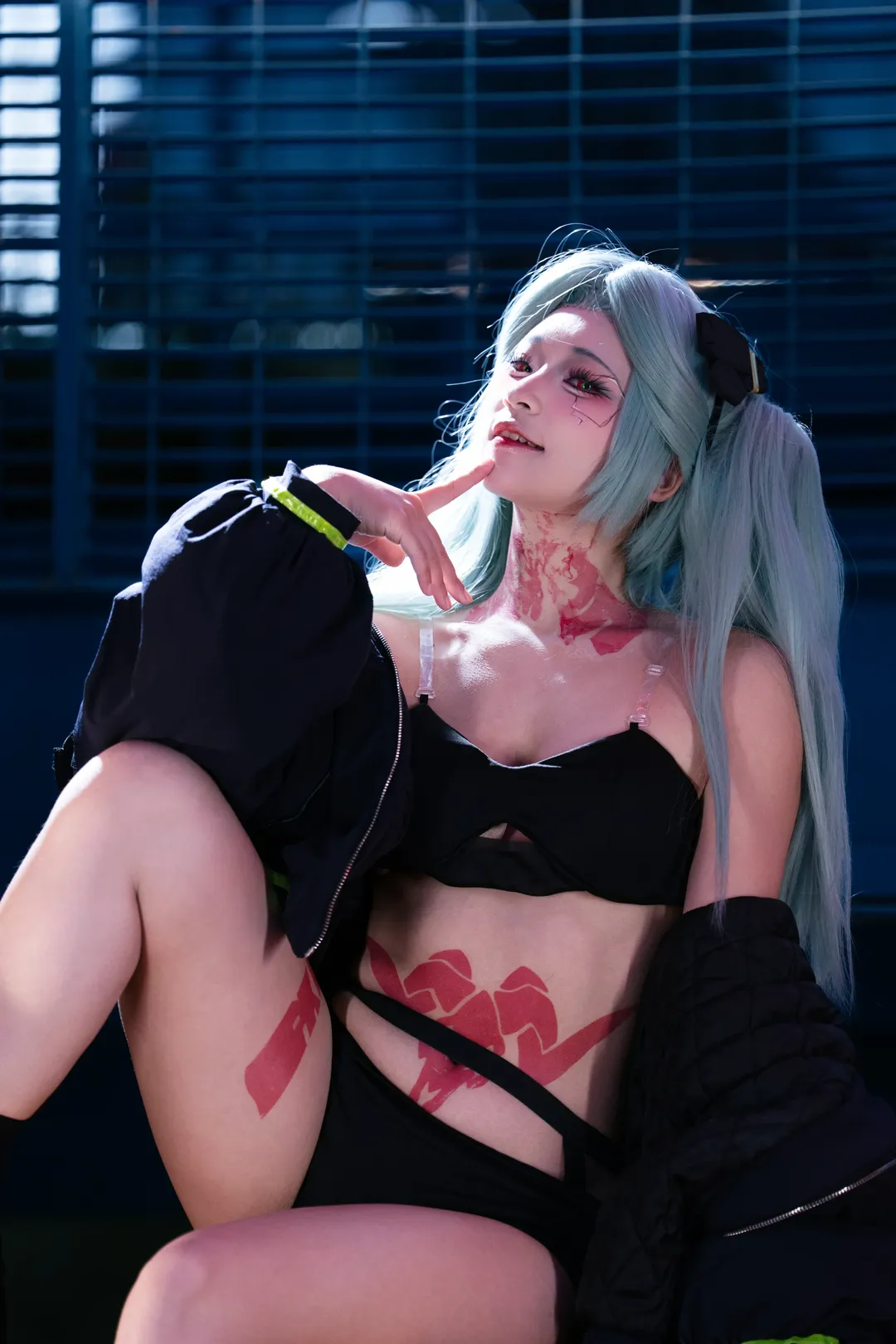 动漫cos, 赛博朋克cos, 赛博朋克边缘行者, 还原向cosplay, 丽贝卡cos - 第4张