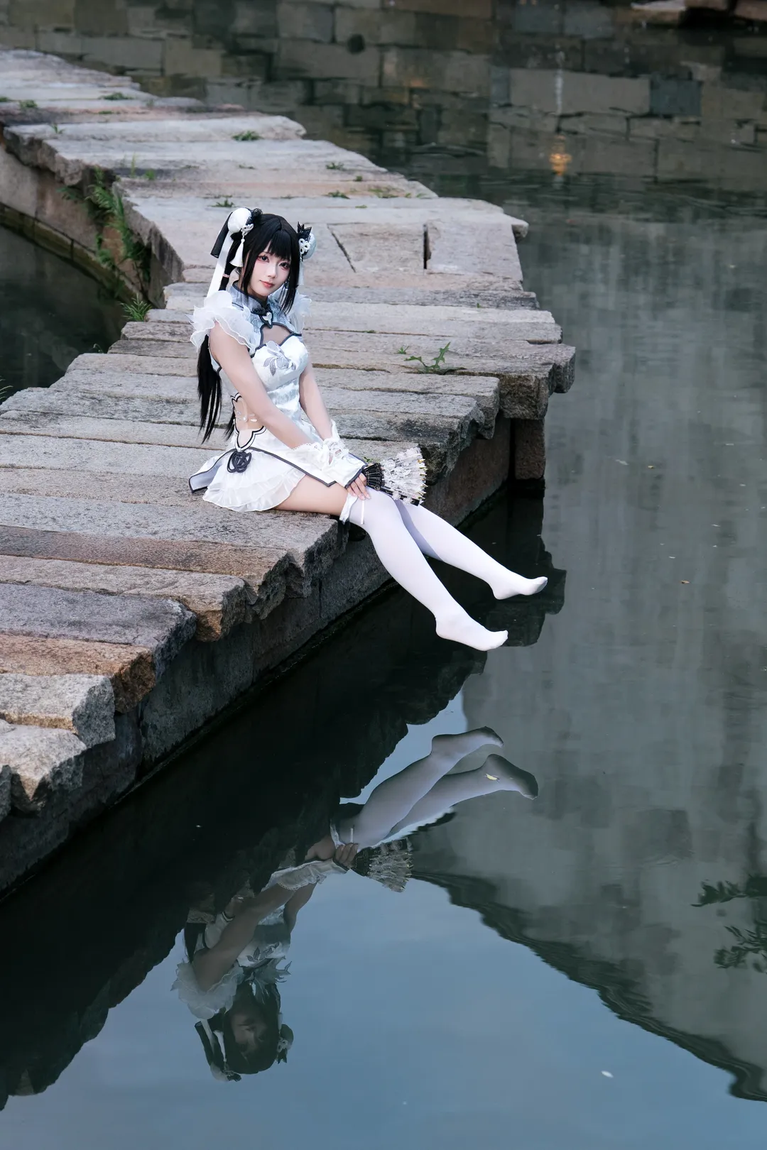 NARAKA: BLADEPOINT, Yin Ziping cosplay, Chalcedony ice core, Cosplay photography, Ancient and traditional style - Image 4