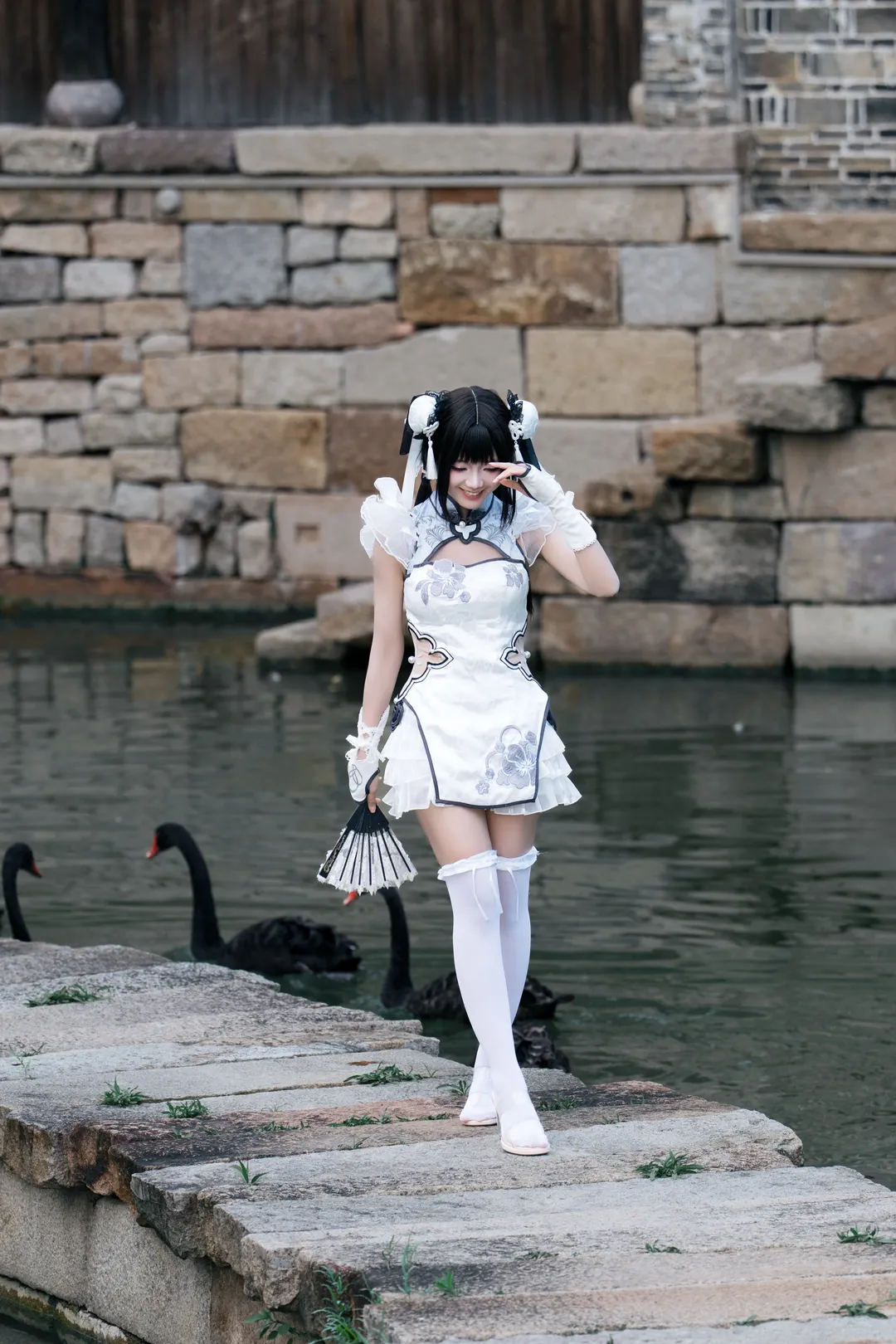 NARAKA: BLADEPOINT, Yin Ziping cosplay, Chalcedony ice core, Cosplay photography, Ancient and traditional style - Image 5