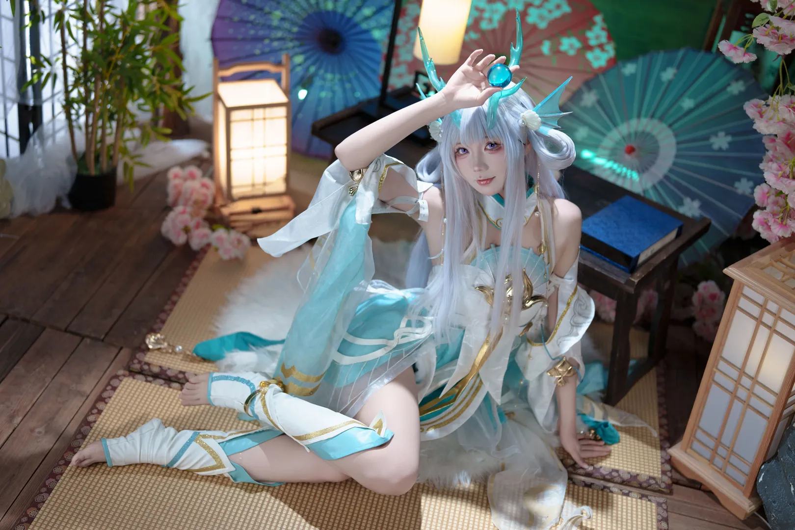 cosplay, 二次元摄影, 王者荣耀, 西施cos, 游龙清影cos - 第4张