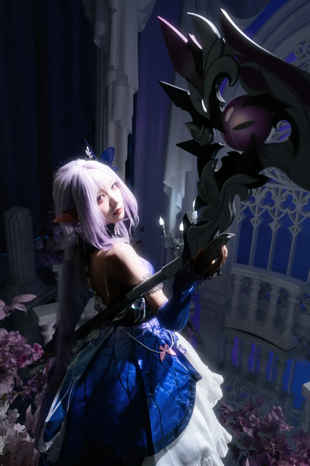 崩坏星穹铁道, 梦幻风格, 遐蝶cos, cosplay摄影, 二次元拍摄 - 第3张