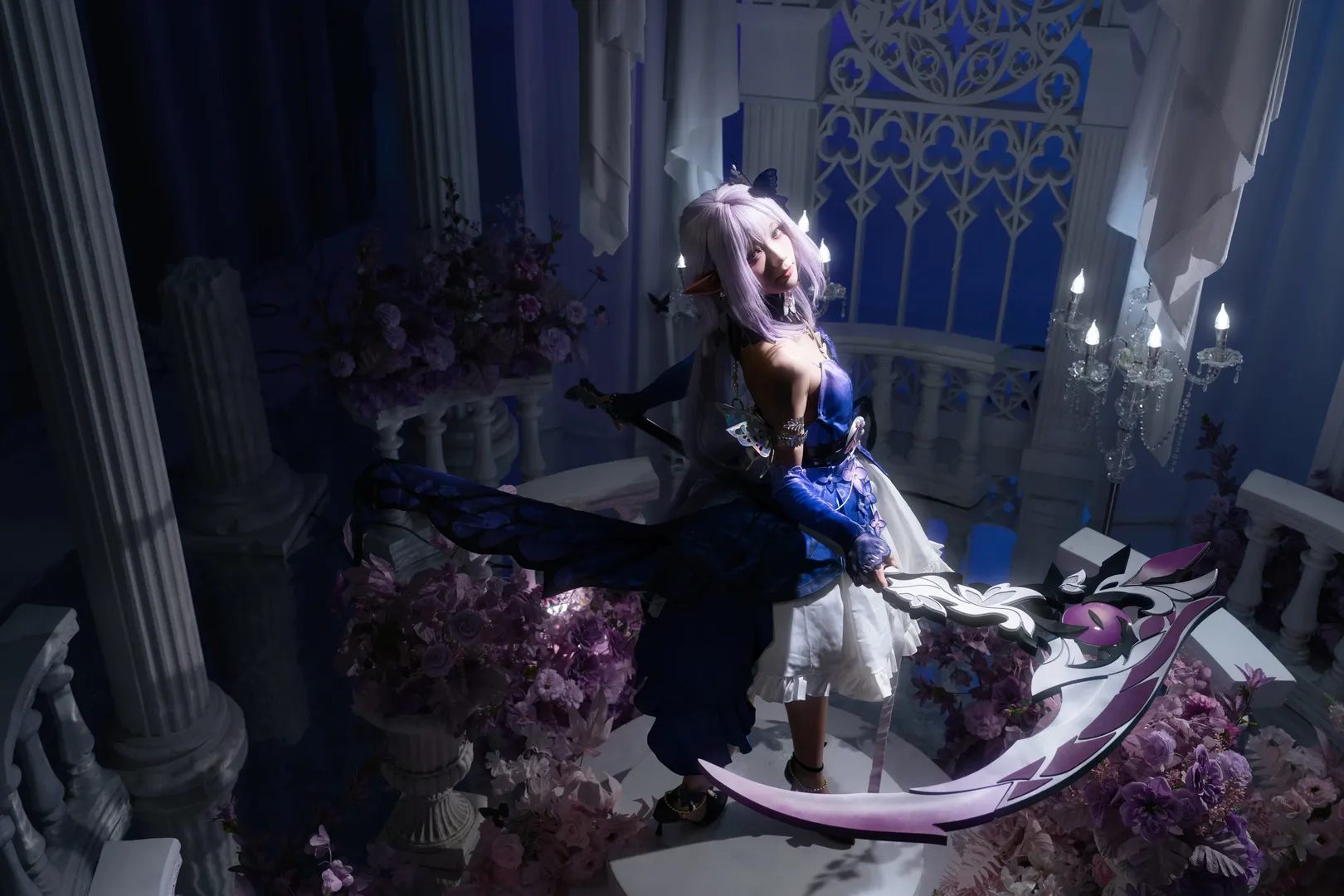 崩坏星穹铁道, 梦幻风格, 遐蝶cos, cosplay摄影, 二次元拍摄 - 第4张