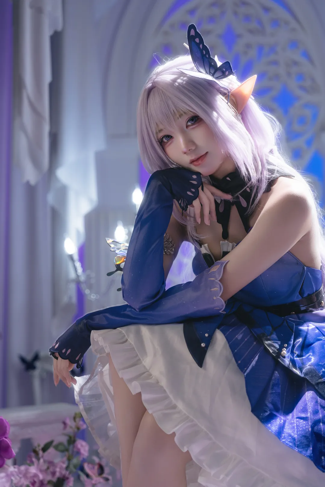 崩壊：スターレイル, 夢幻的なスタイル, キャストリス コスプレ, コスプレ撮影, アニメ風撮影