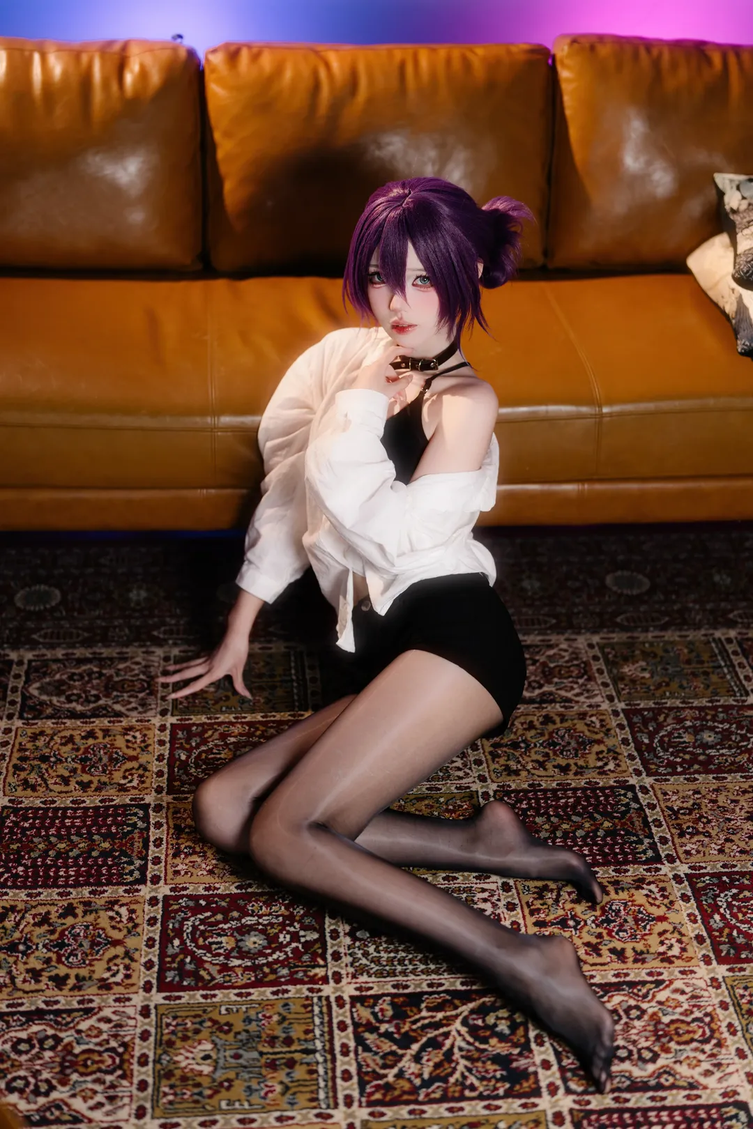 氛围感, 蕾塞cos, cosplay摄影, 链锯人, 炸弹恶魔 - 第4张