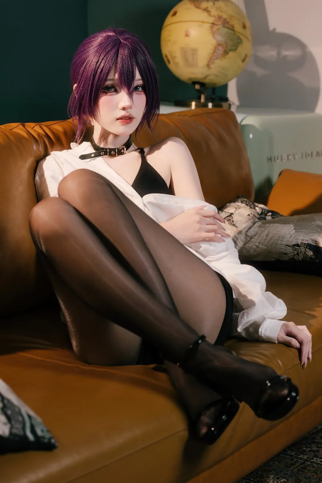 氛围感, 蕾塞cos, cosplay摄影, 链锯人, 炸弹恶魔 - 第6张