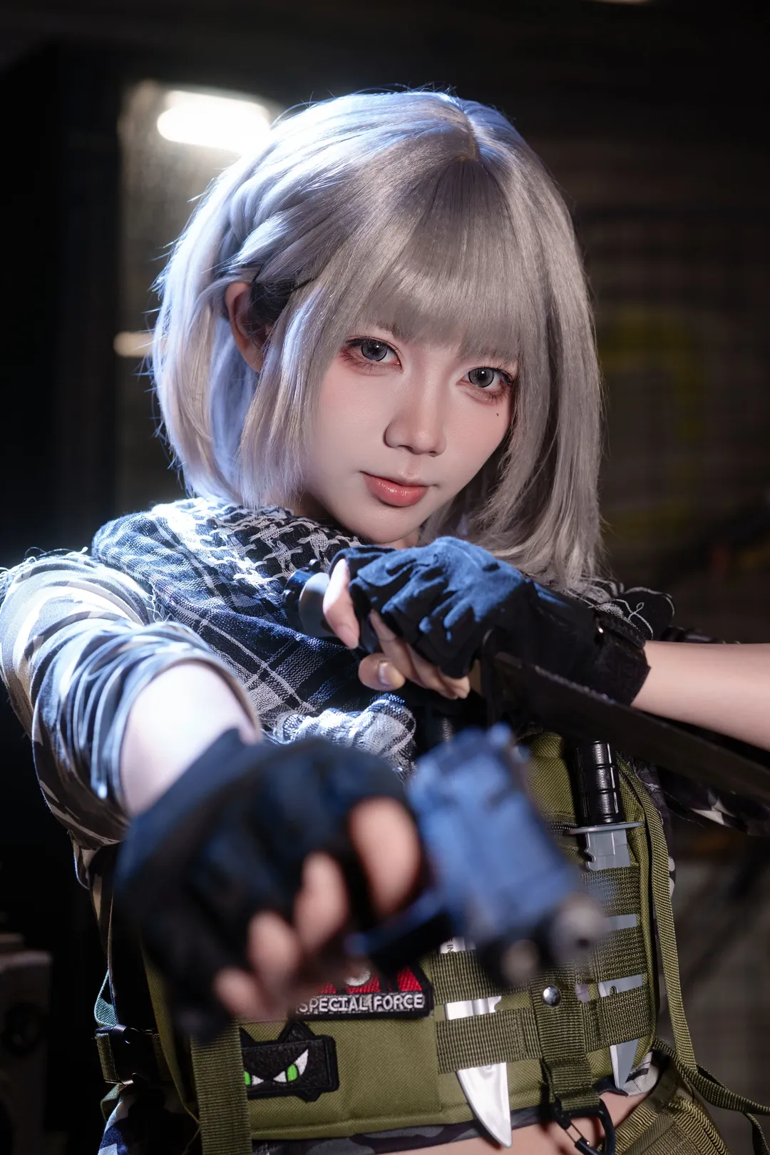 二次元cosplay, 麦晓雯cos, 三角洲行动, 战术装备, 军迷穿搭 - 第1张