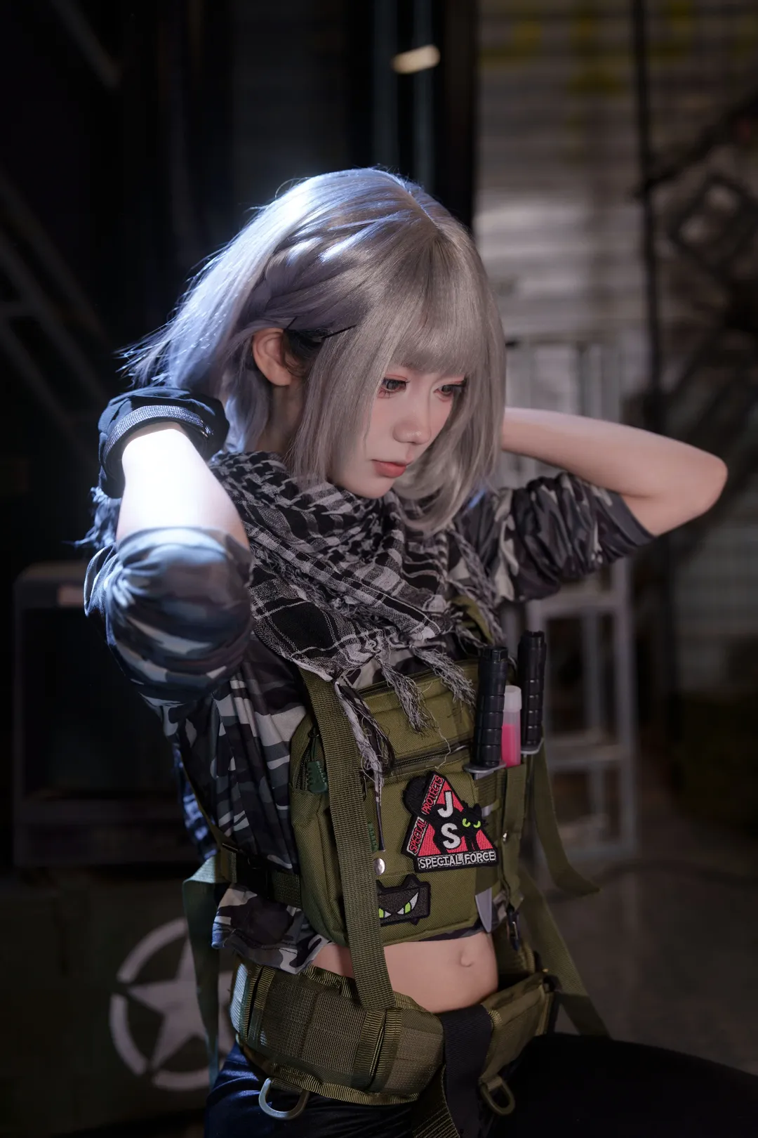 二次元cosplay, 麦晓雯cos, 三角洲行动, 战术装备, 军迷穿搭 - 第10张