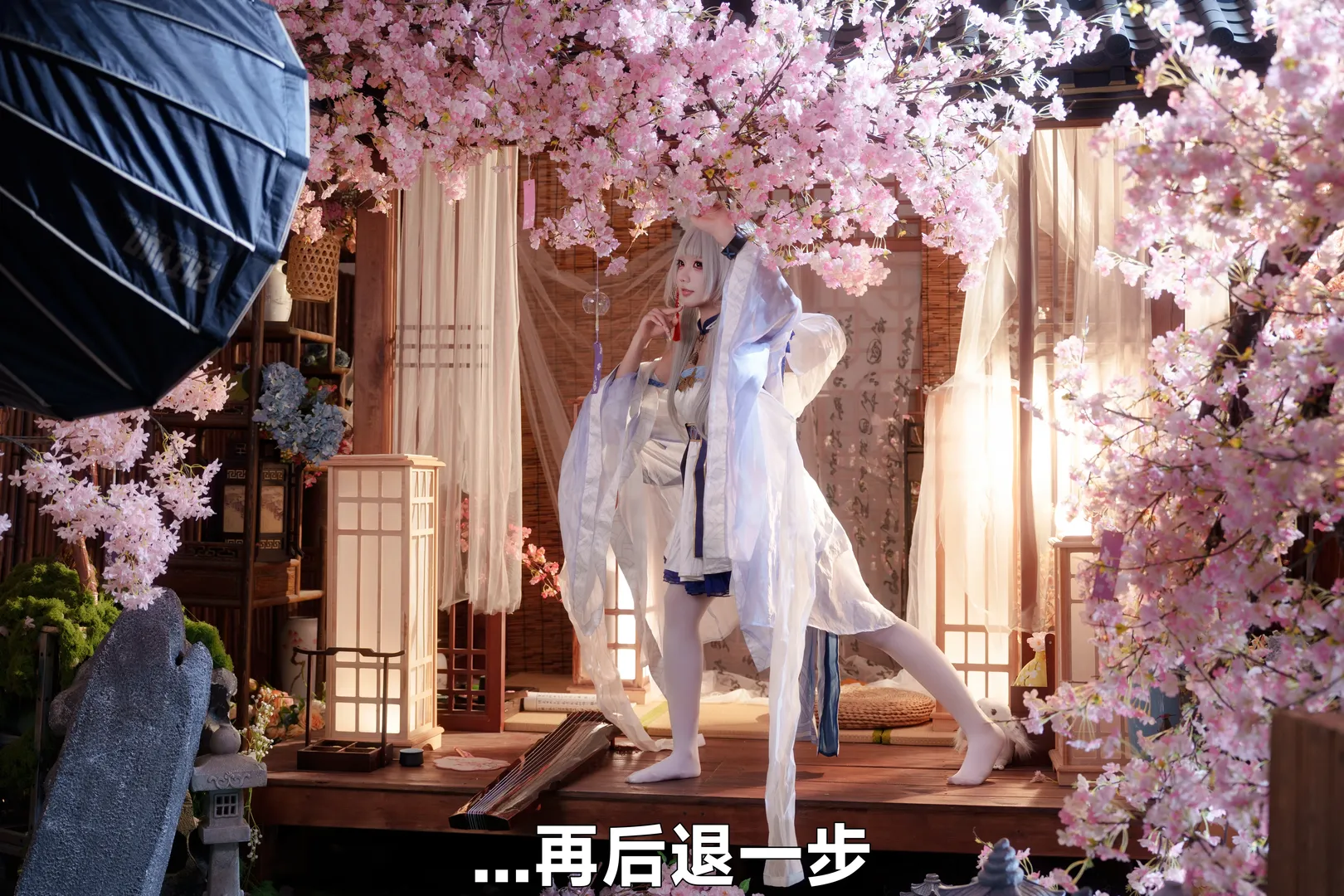 Cosplay摄影, 明日方舟, 古风cos, 拍摄花絮, 白面鸮cos - 第3张