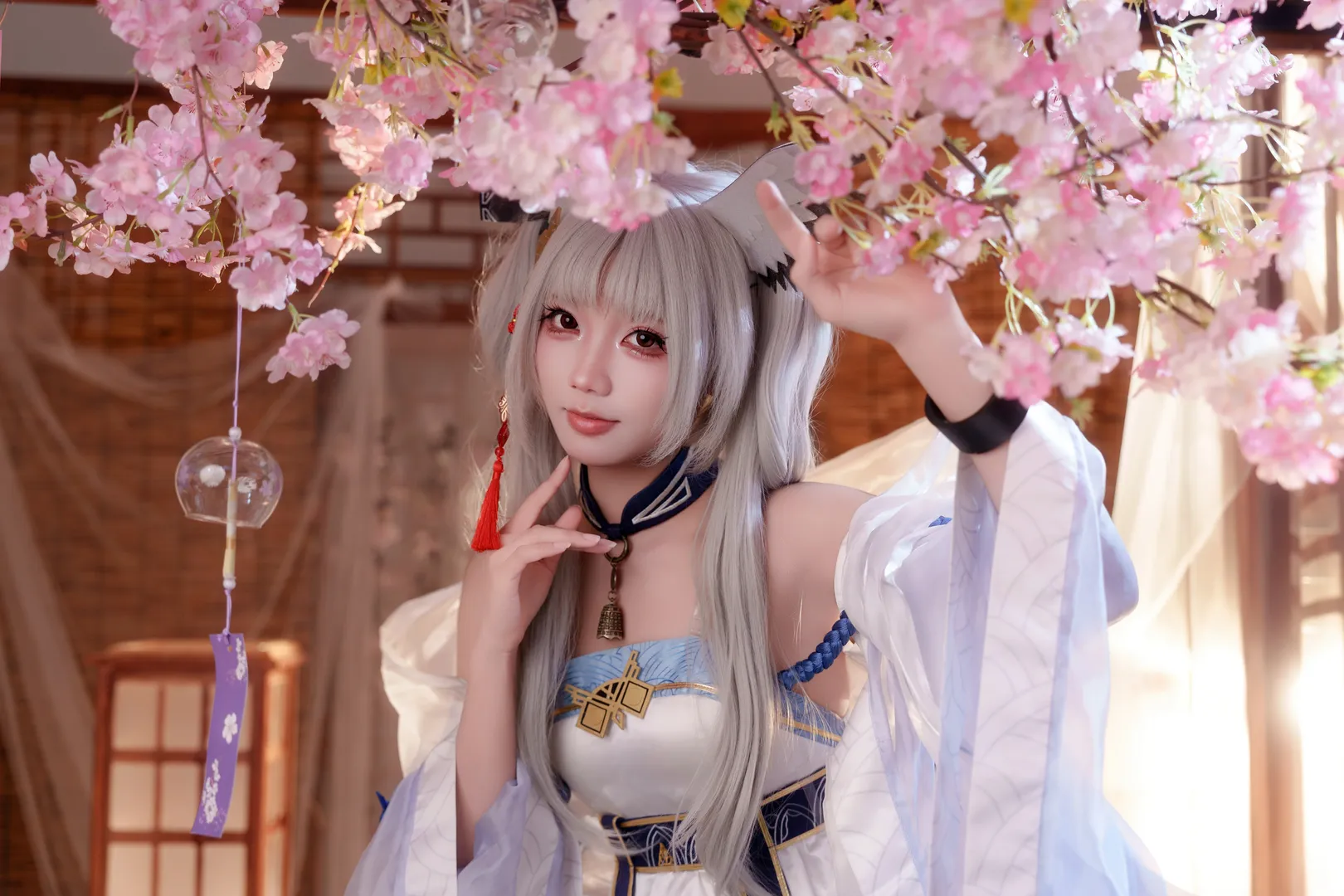 Cosplay摄影, 明日方舟, 古风cos, 拍摄花絮, 白面鸮cos